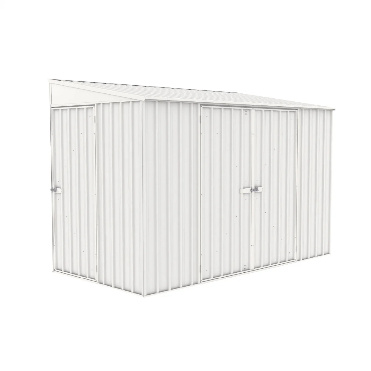 Absco | 10x5 ft Lean To Metal Bike Shed - Image 12