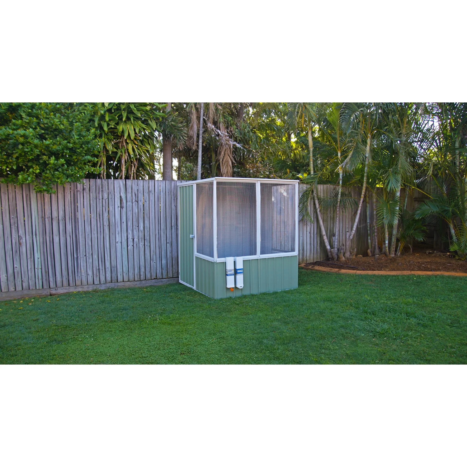 Absco | 5 ft Wide Chicken Coop - Pale Eucalypt - Image 3
