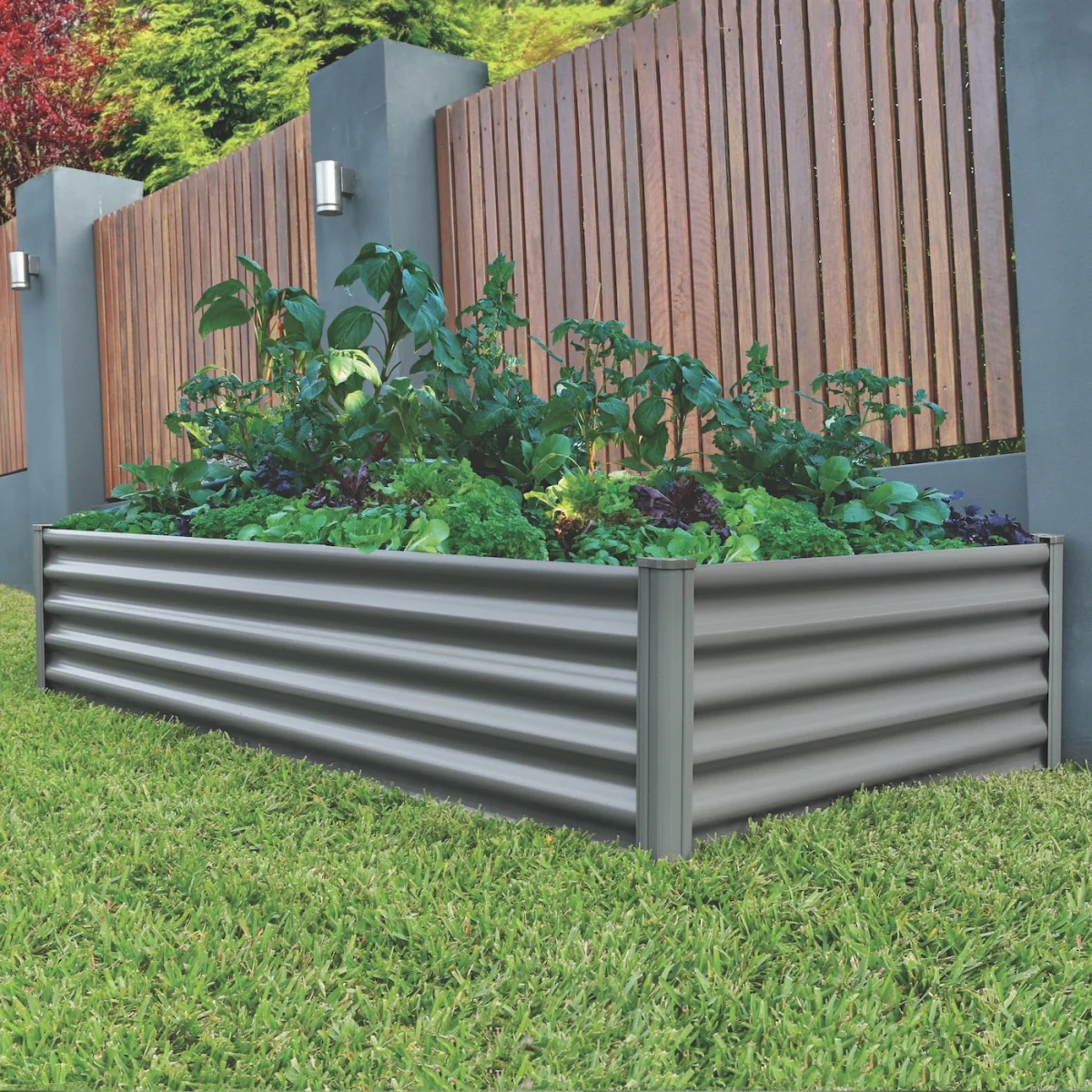 Absco | 6x3x1.3 ft Raised Garden Bed - Woodland Gray - Image 6