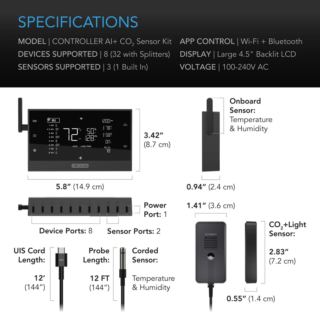 AC Infinity | Smart UIS Controllers (69 Pro + AI+) - Image 28