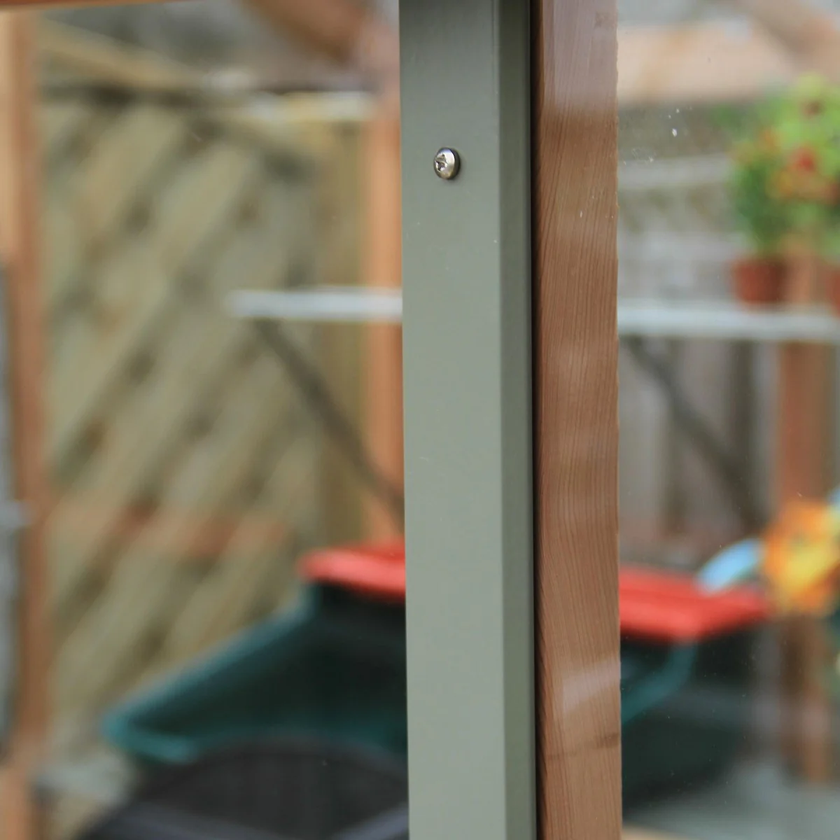 Alton | Lancing Victorian Cedar Glass Greenhouse With 3mm Tempered Glass Glazing - 10ft 9in Wide - Image 3