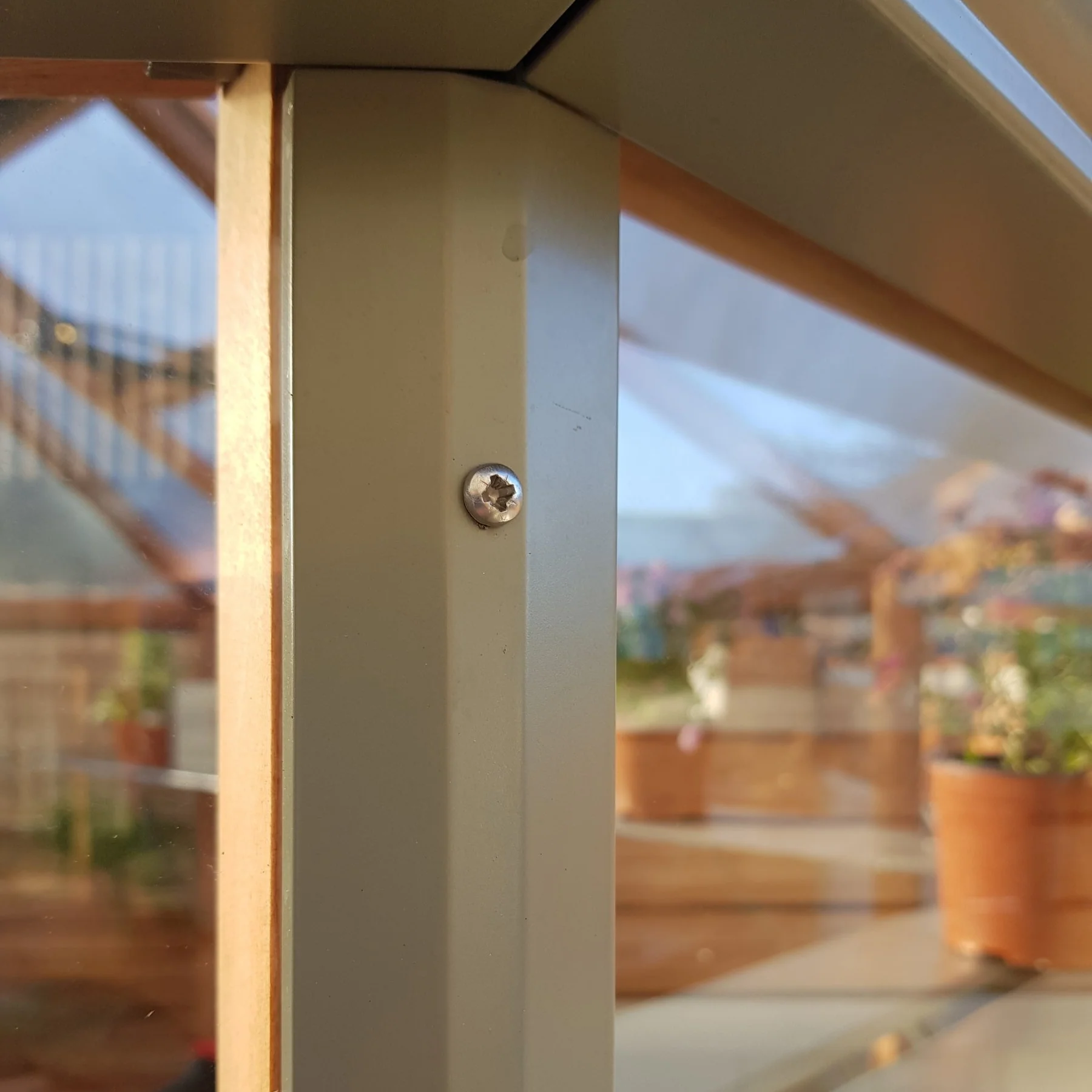 Alton | Octagonal Half Board Cedar Greenhouse With 3mm Tempered Glass Glazing - Image 3