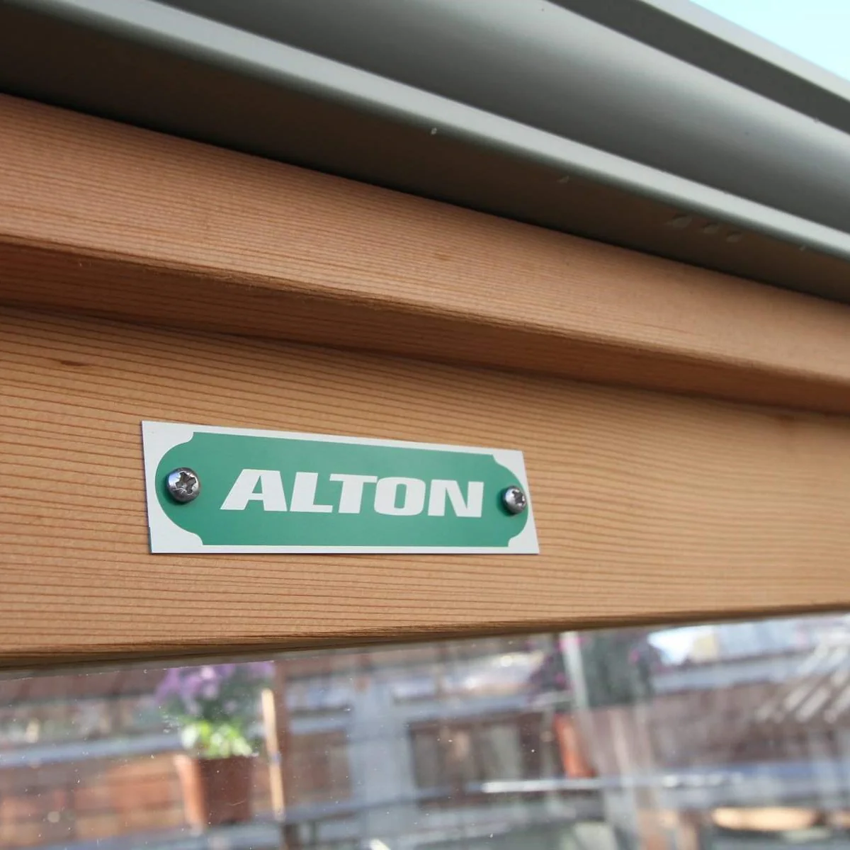 Alton | Octagonal Half Board Cedar Greenhouse With 3mm Tempered Glass Glazing - Image 62