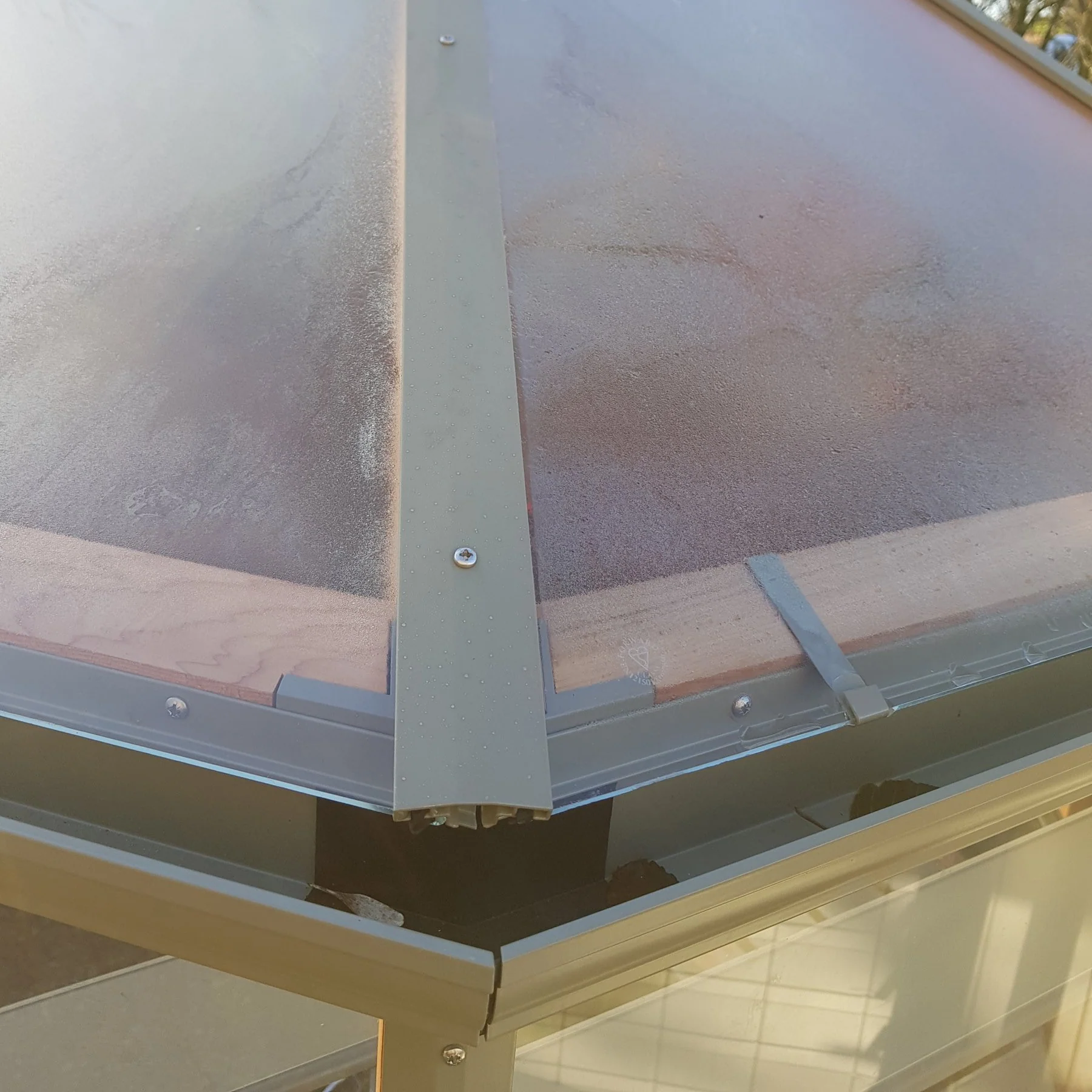 Alton | Octagonal Half Board Cedar Greenhouse With 3mm Tempered Glass Glazing - Image 7