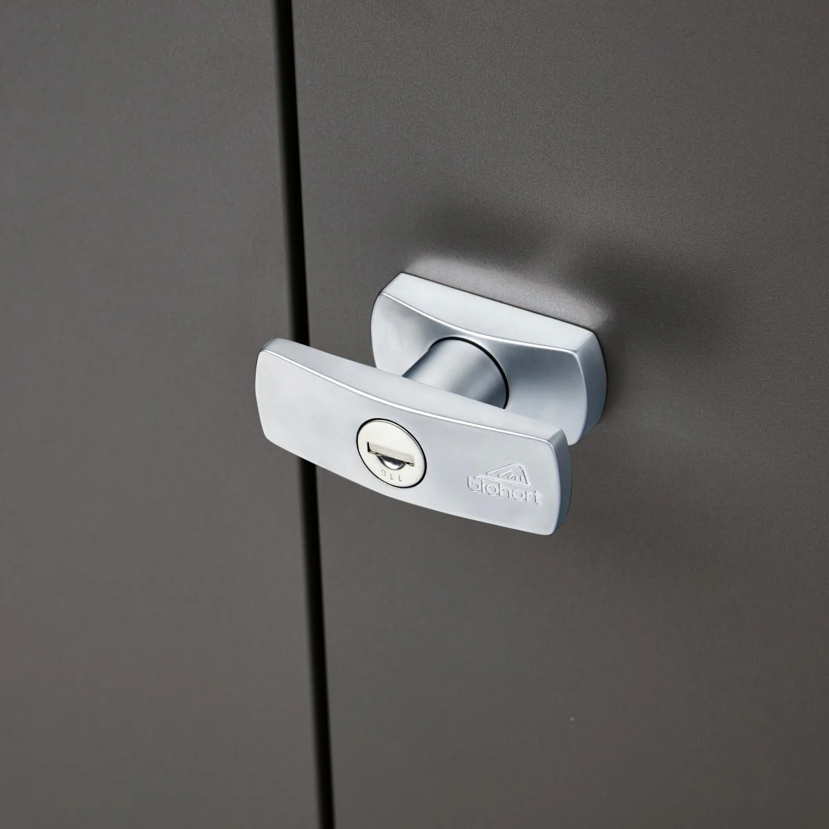Biohort | 4x2x5 ft Romeo Storage Locker - Dark Gray - Image 11