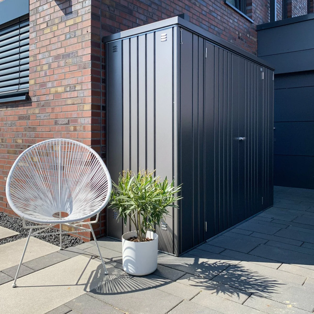 Biohort | 7.5x2.7x6 ft Equipment Locker 230 - Dark Gray - Image 5