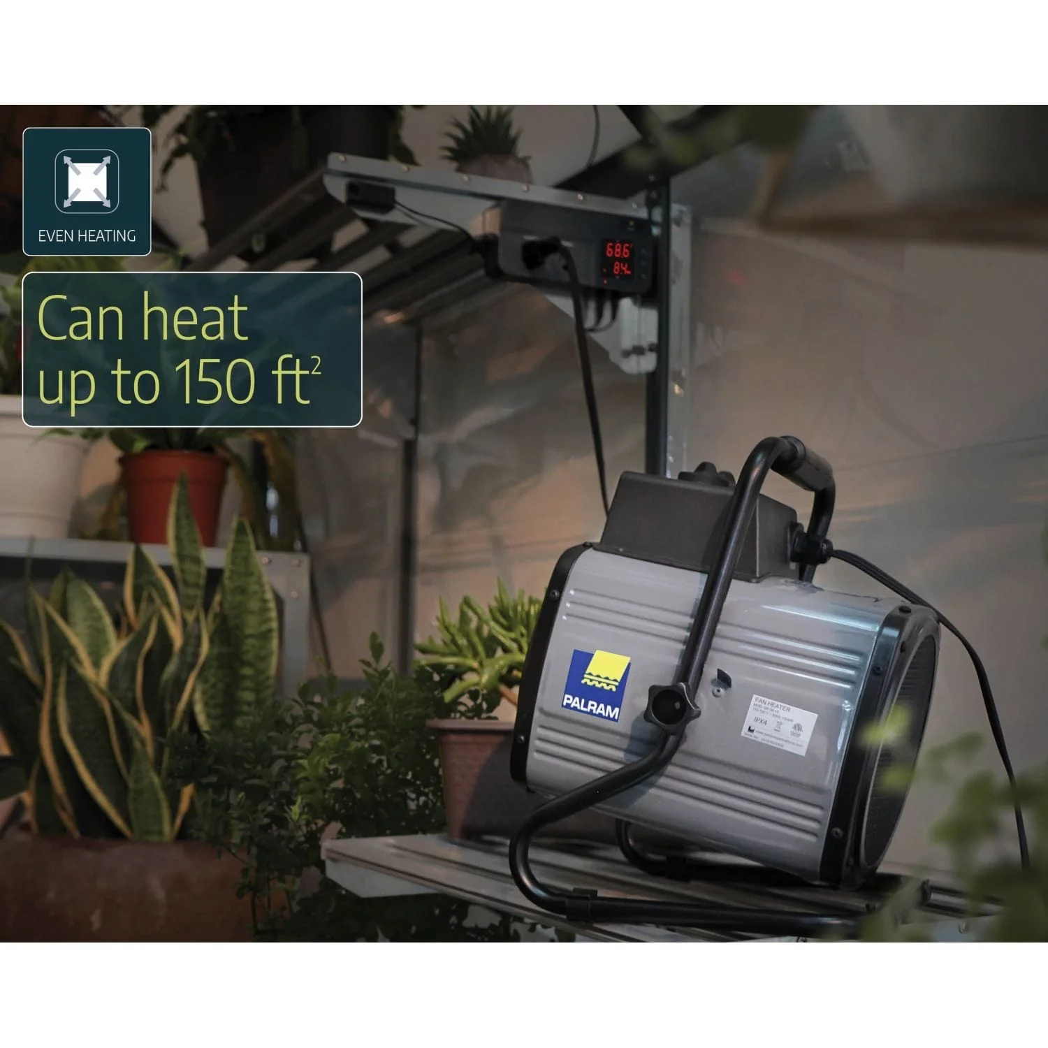 Palram - Canopia | 1500W Portable Fan Heater - Image 7