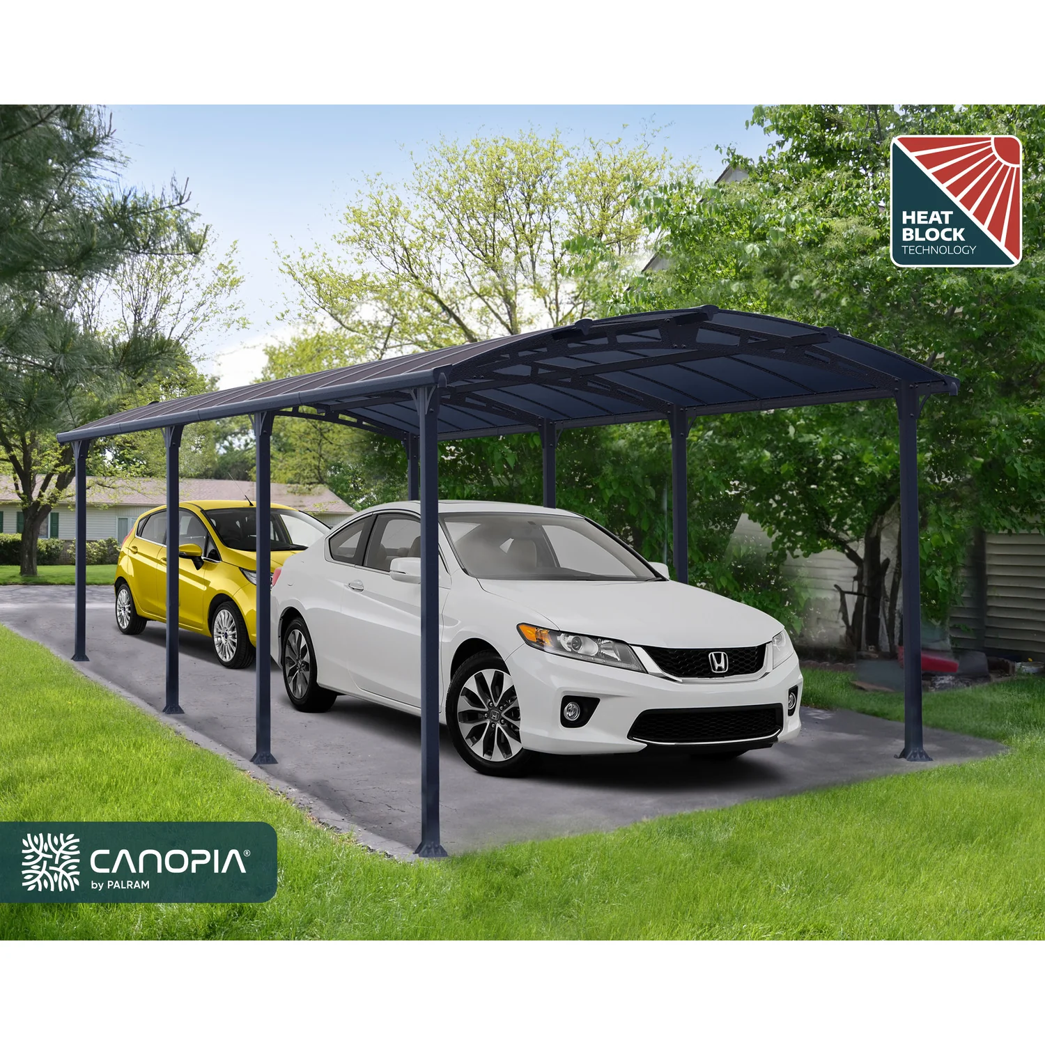 Palram - Canopia | Arcadia 5000 Carport 12x28x8 ft - Image 10