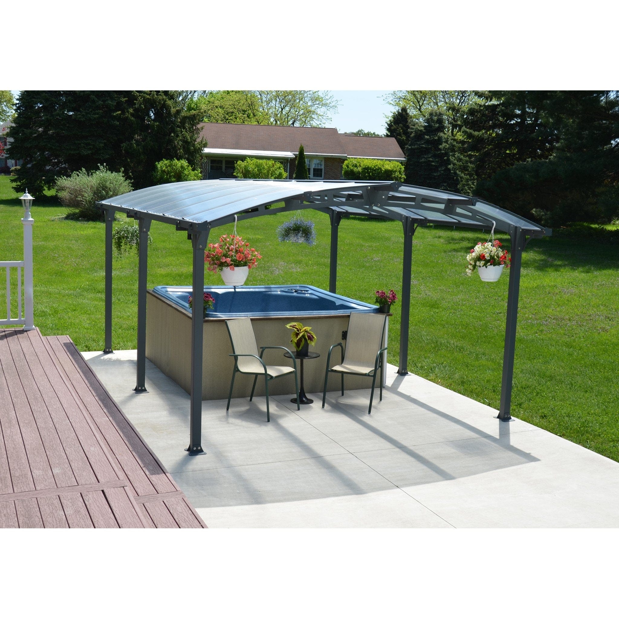 Palram - Canopia | Arcadia 5000 Carport 12x16 ft - Image 8