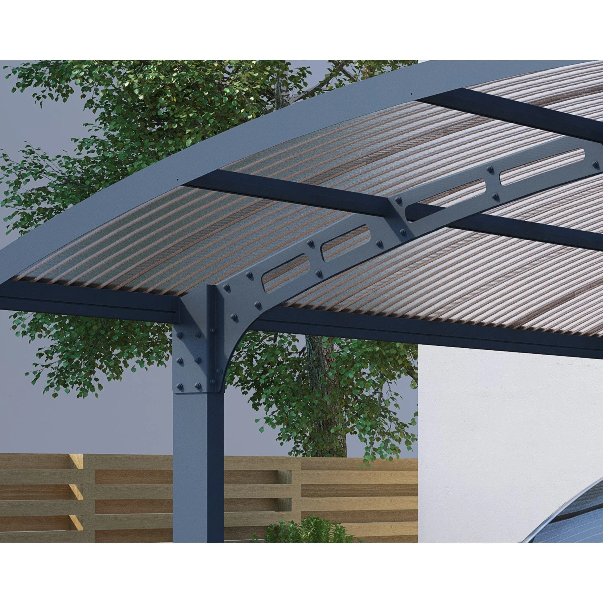 Palram - Canopia | Arizona Double Carport - Wing - Image 4