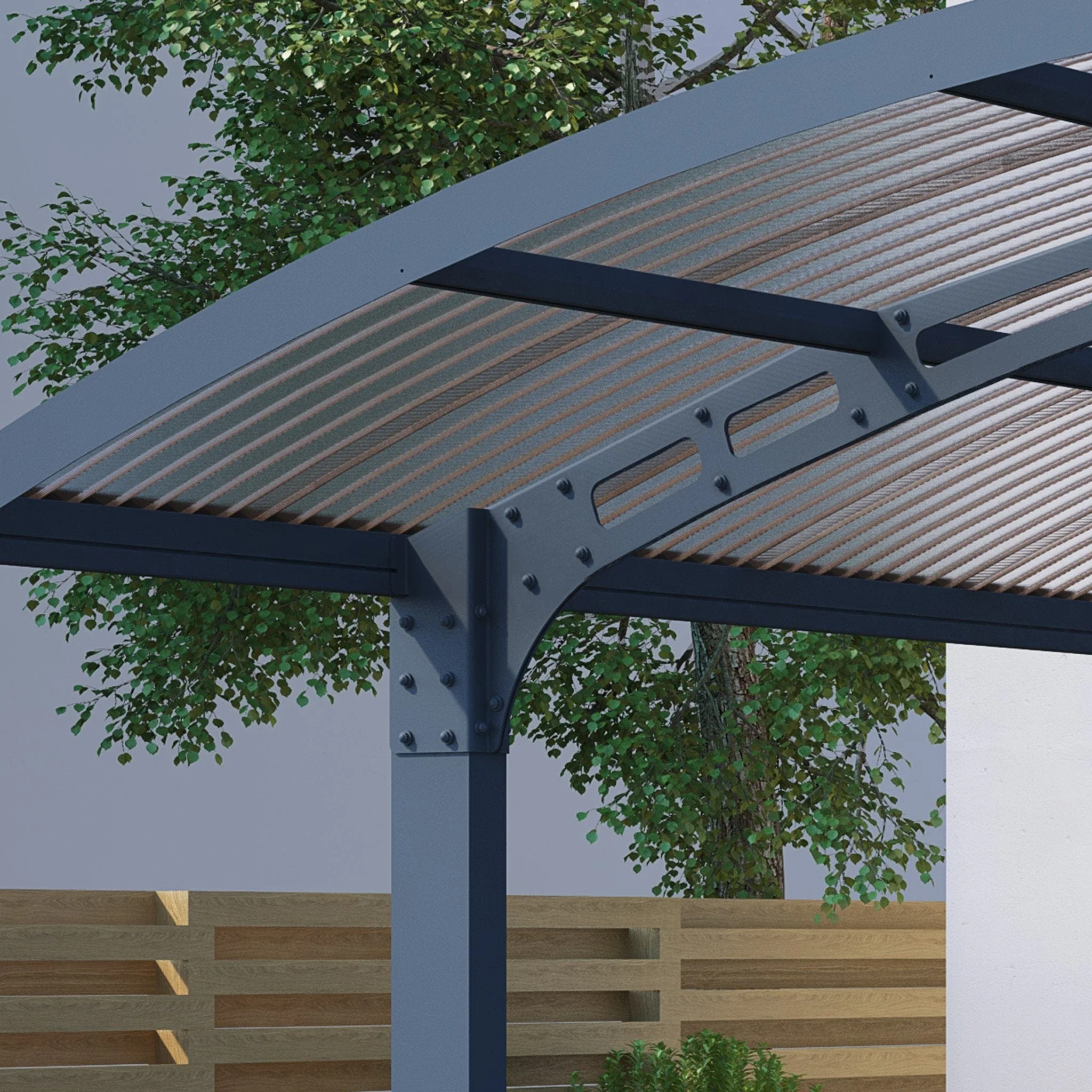 Palram - Canopia | Arizona Double Carport - Arch - Image 3