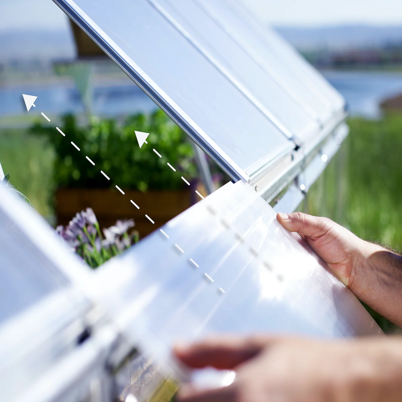 Palram - Canopia | Balance Greenhouse Kit With Clear 0.8mm Polycarbonate Glazing - Image 33