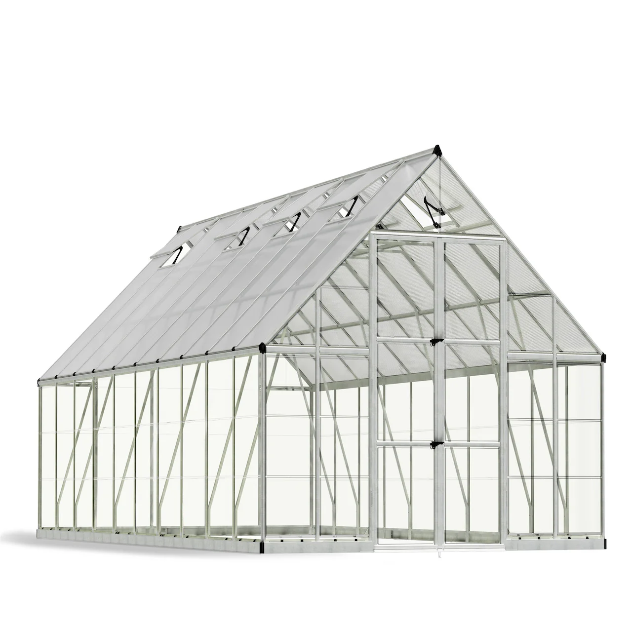 Palram - Canopia | Balance Greenhouse Kit With Clear 0.8mm Polycarbonate Glazing - Image 41