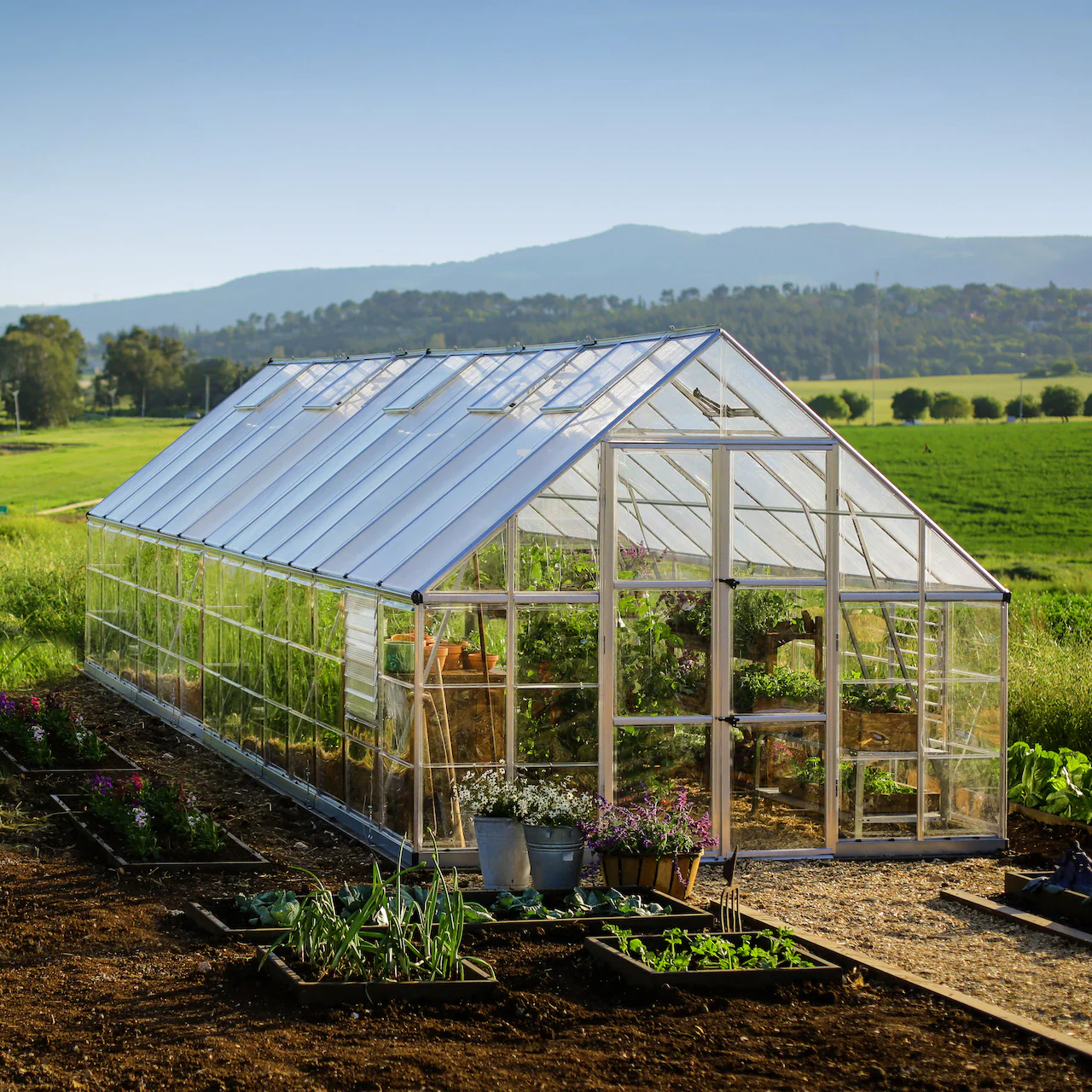 Palram - Canopia | Balance Greenhouse Kit With Clear 0.8mm Polycarbonate Glazing - Image 51