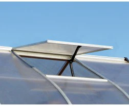 Palram - Canopia | Bella Greenhouse 8 ft Wide - Silver With 6mm Twin-wall Polycarbonate Glazing - Image 9