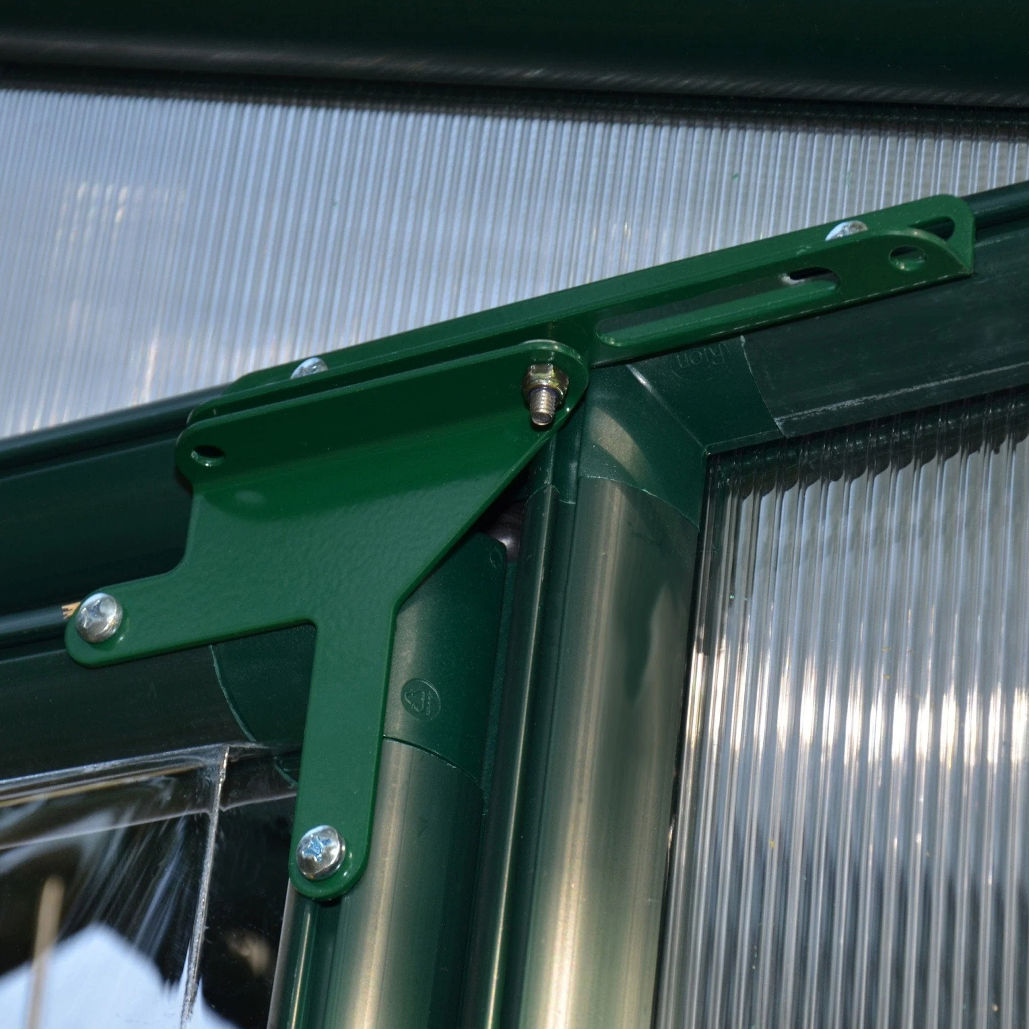 Palram - Canopia | EcoGrow Greenhouse Kit - 6 ft Wide - Green With 6mm Twin-wall Polycarbonate Glazing - Image 24