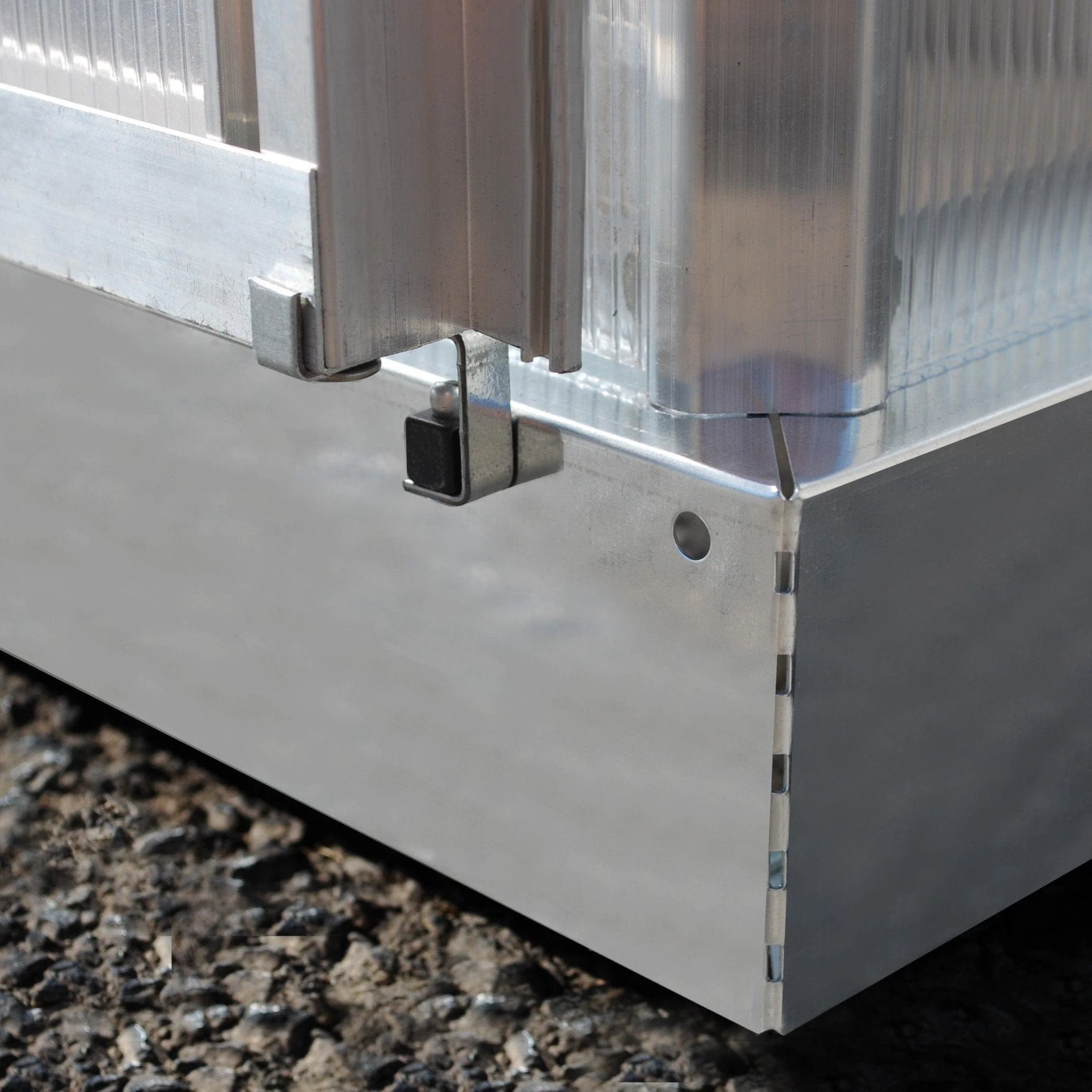 Palram - Canopia | Essence Greenhouse Kit - Silver With 4mm Twin-wall Polycarbonate Glazing - Image 7