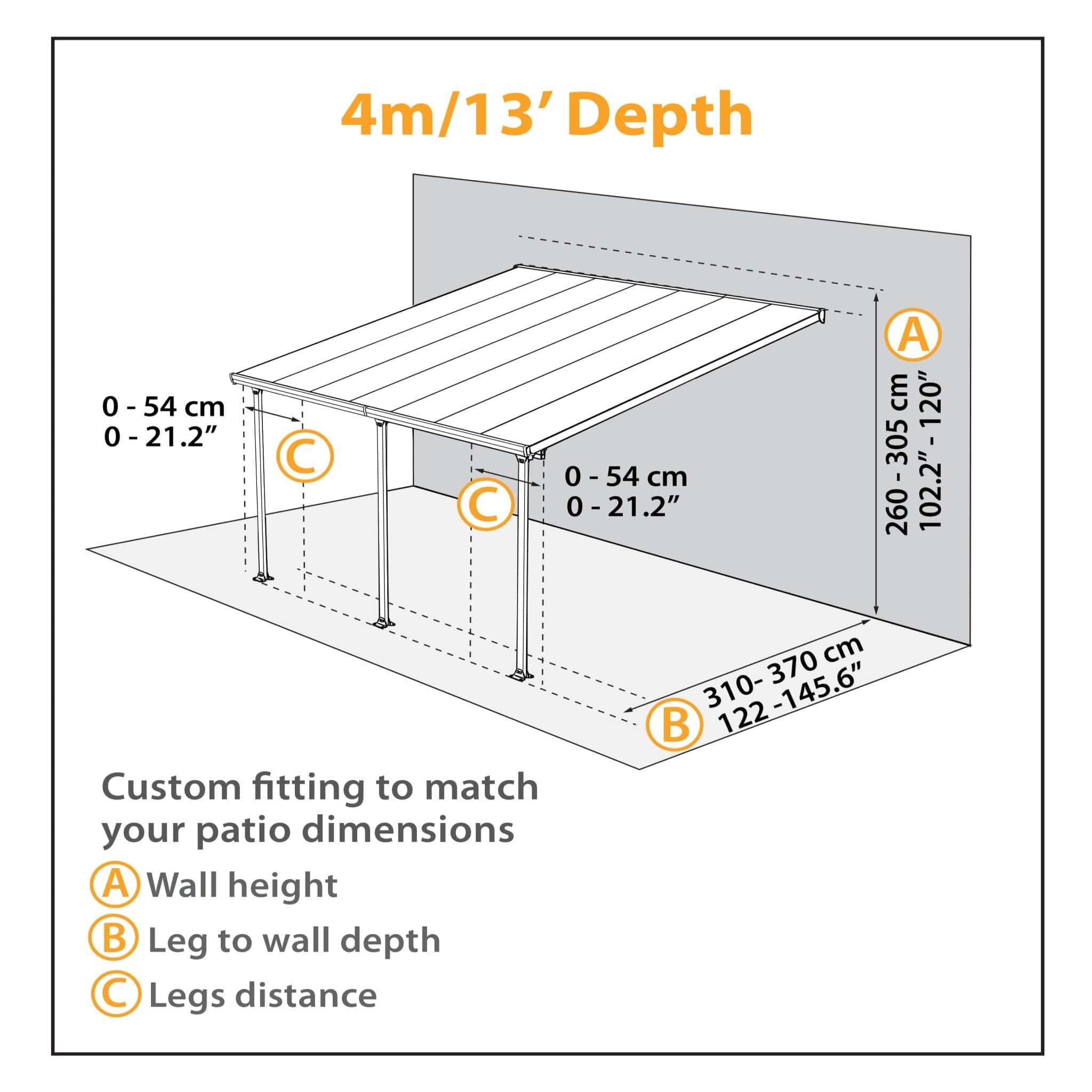 Palram - Canopia | 13 ft Wide Feria Carport - Image 8