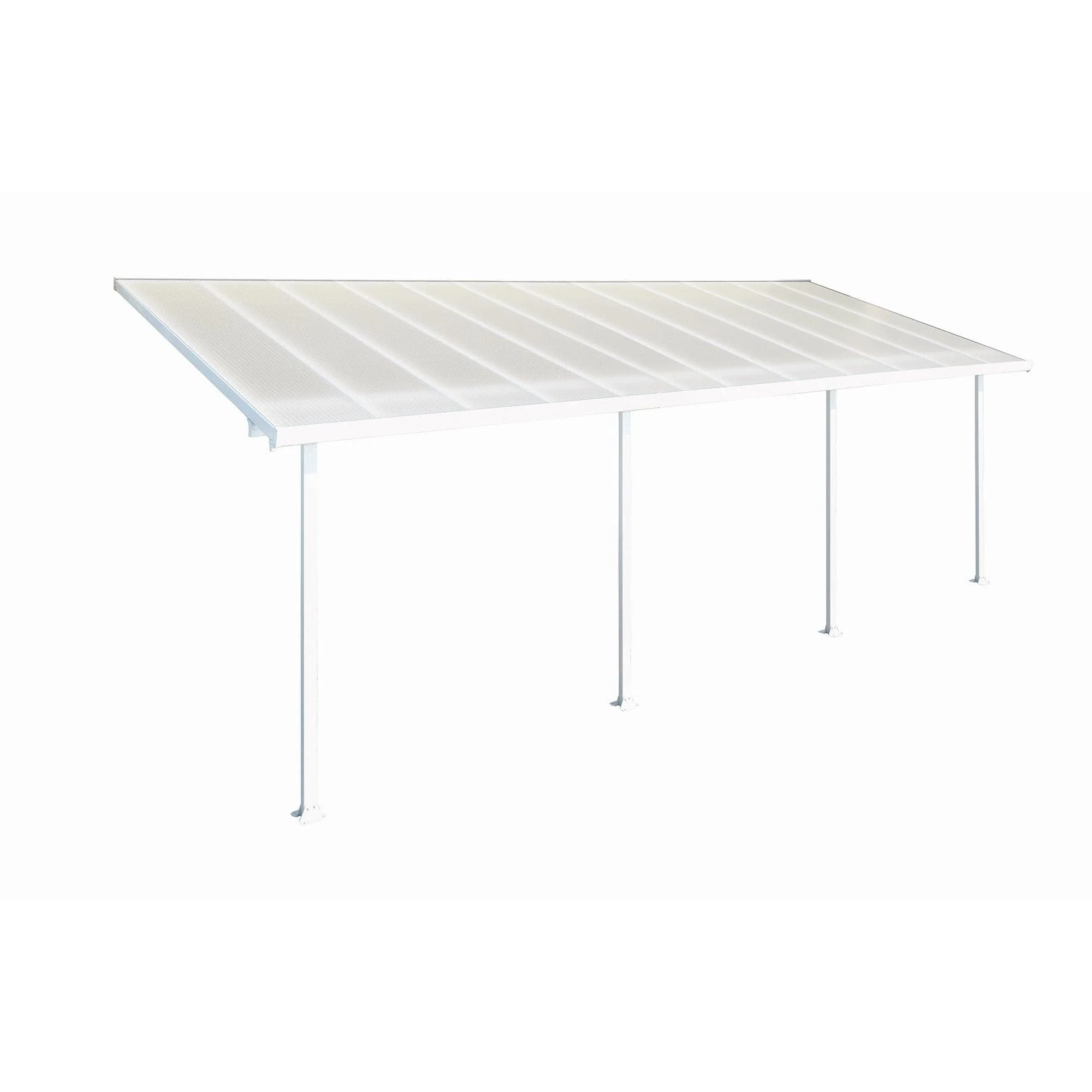Palram - Canopia | 10 ft Wide Feria Patio Cover - White - Image 15
