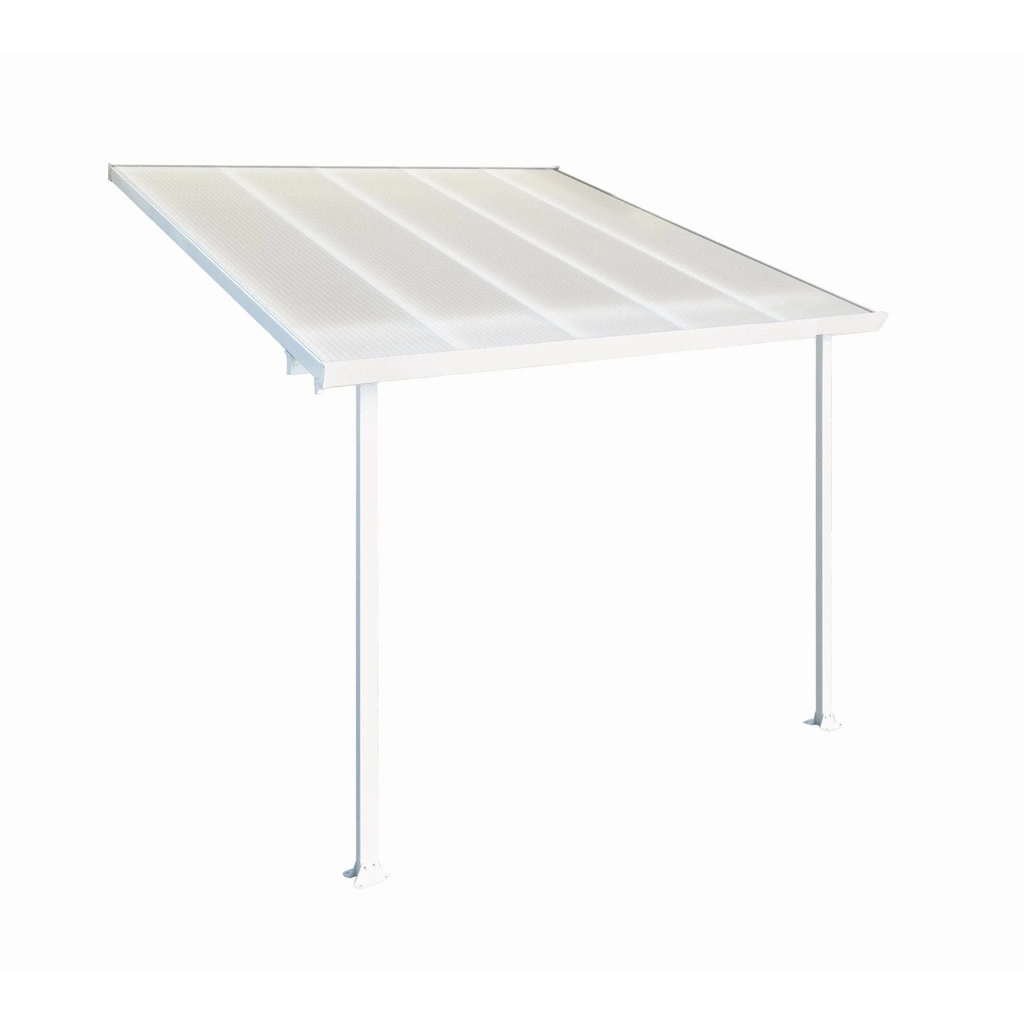 Palram - Canopia | 10 ft Wide Feria Patio Cover - White - Image 3