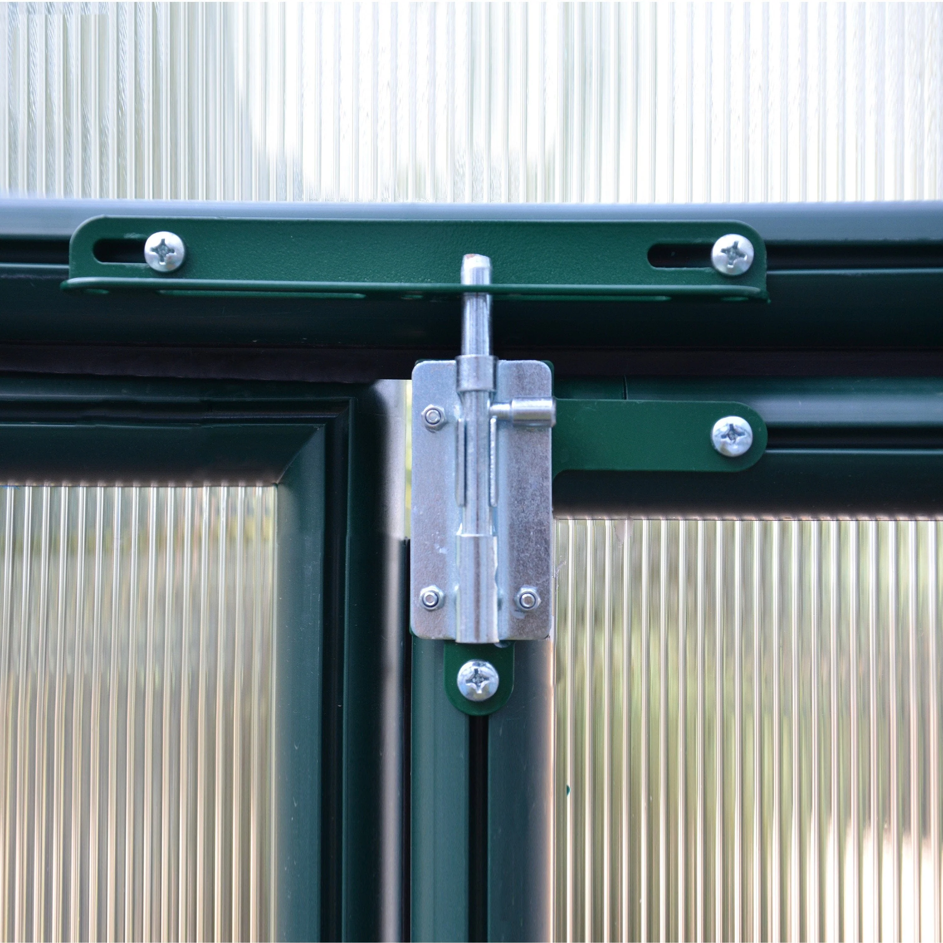 Palram - Canopia | Hobby Gardener Greenhouse Kit - 8 ft Wide - Green With 6mm Twin-wall Polycarbonate Glazing - Image 18