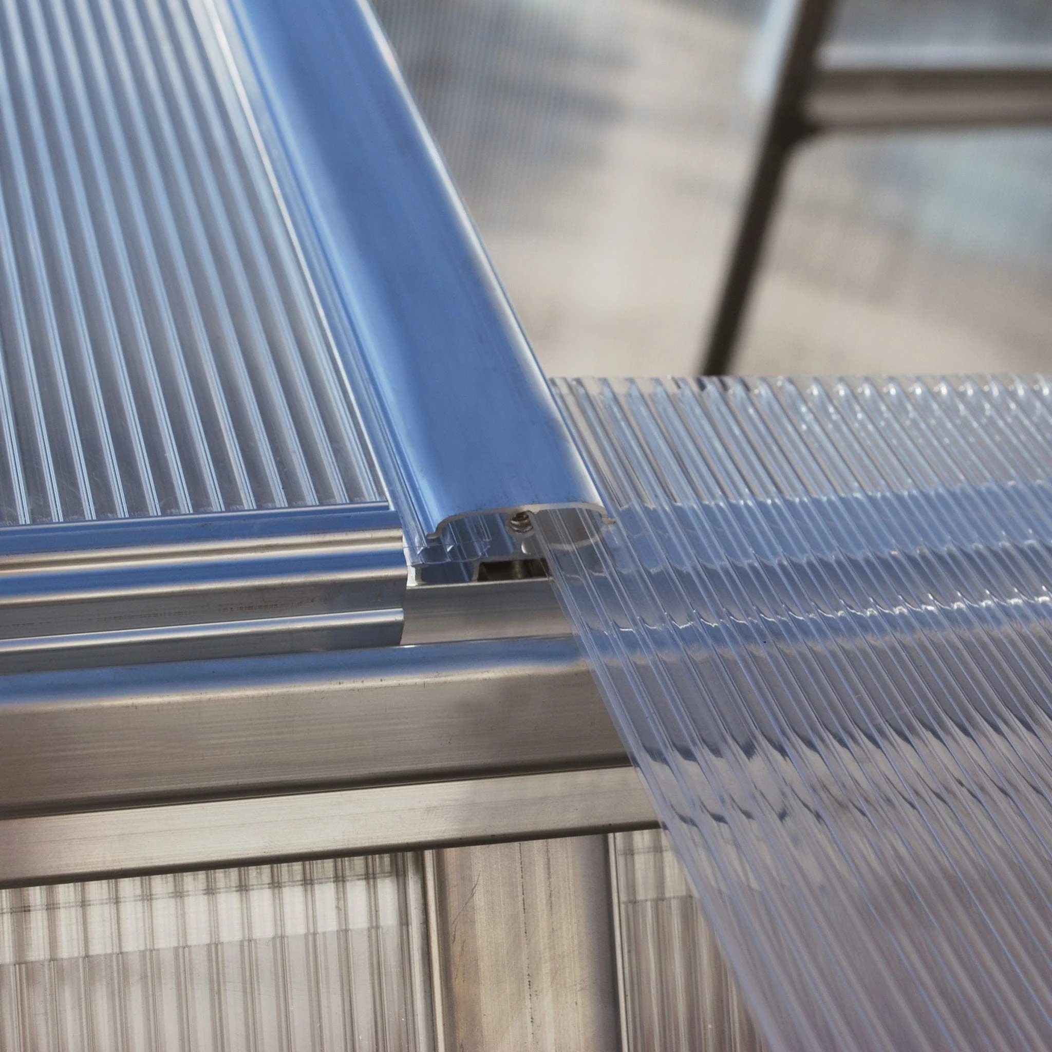 Palram - Canopia | Hybrid Greenhouse Kit - Silver With 0.8mm Polycarbonate Glazing - Image 17