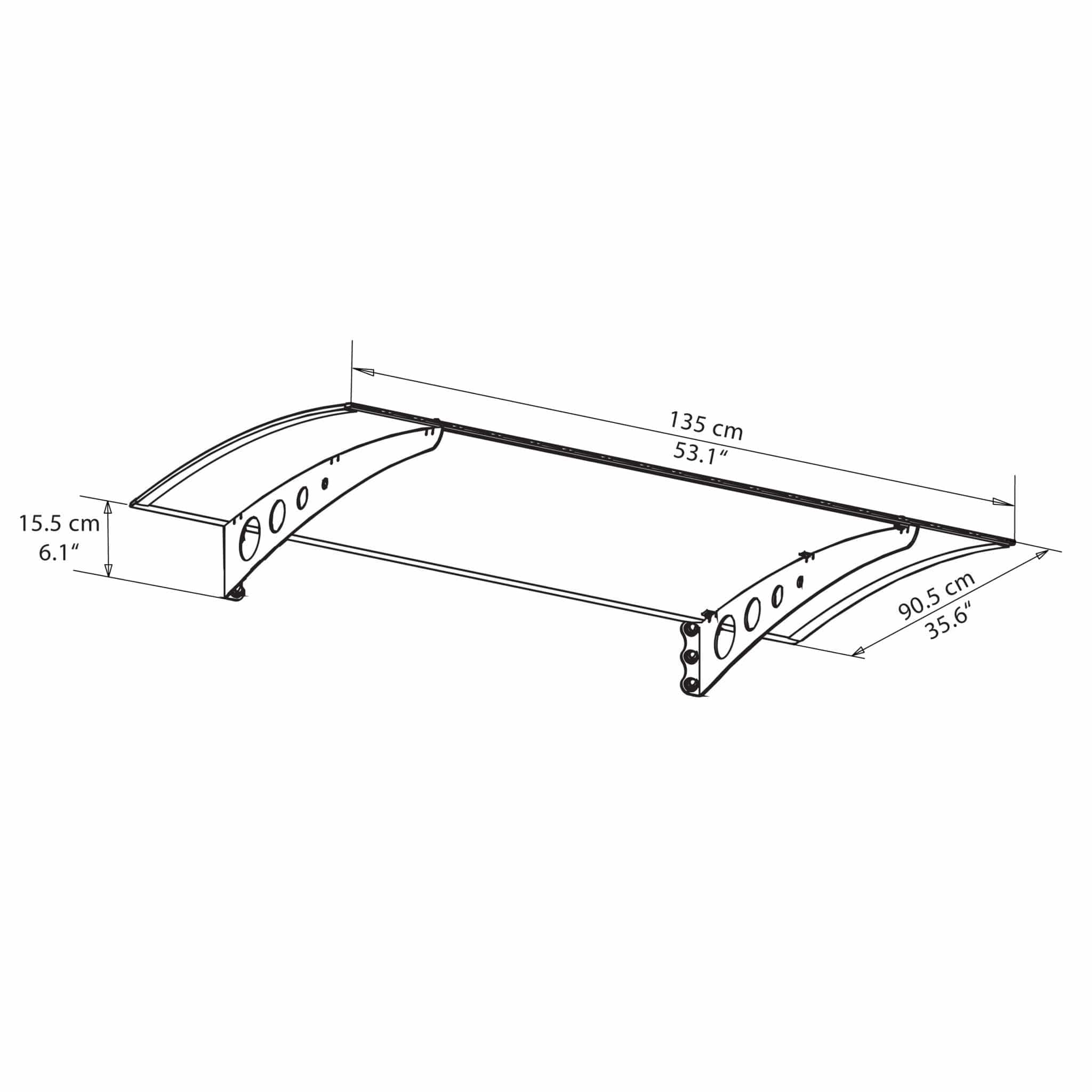 Palram - Canopia | Lyra 1350 Awning - Image 6