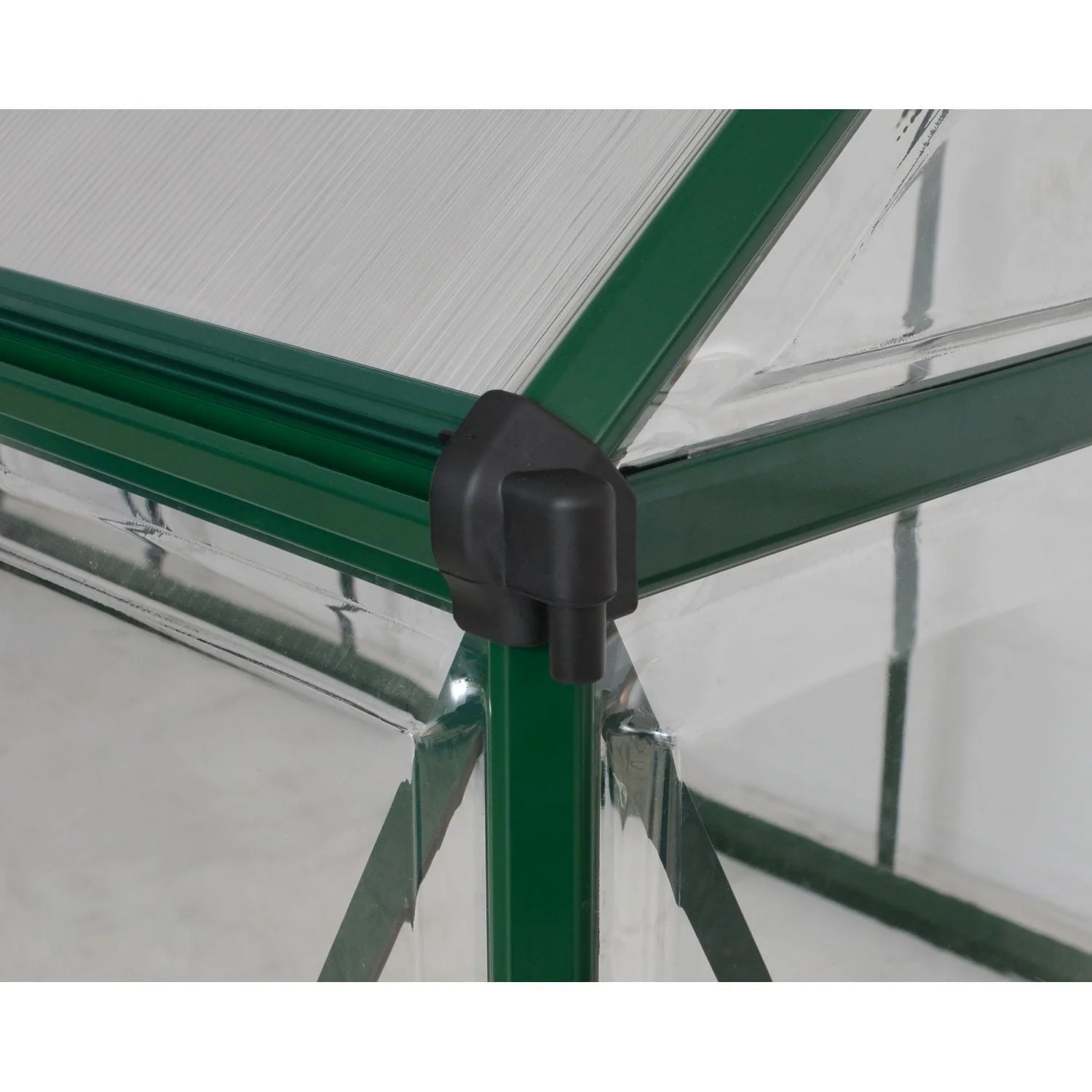 Palram - Canopia | Mythos Greenhouse Kit - 6 ft Wide - Green With 4mm Twin-wall Polycarbonate Glazing - Image 4