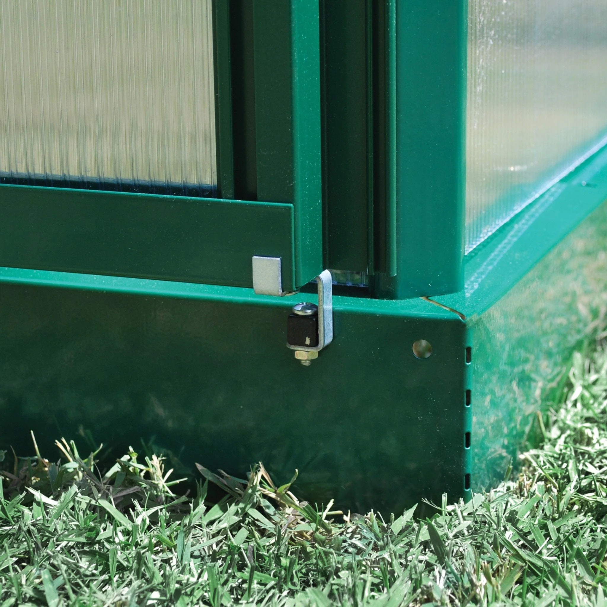 Palram - Canopia | Mythos Greenhouse Kit - 6 ft Wide - Green With 4mm Twin-wall Polycarbonate Glazing - Image 6