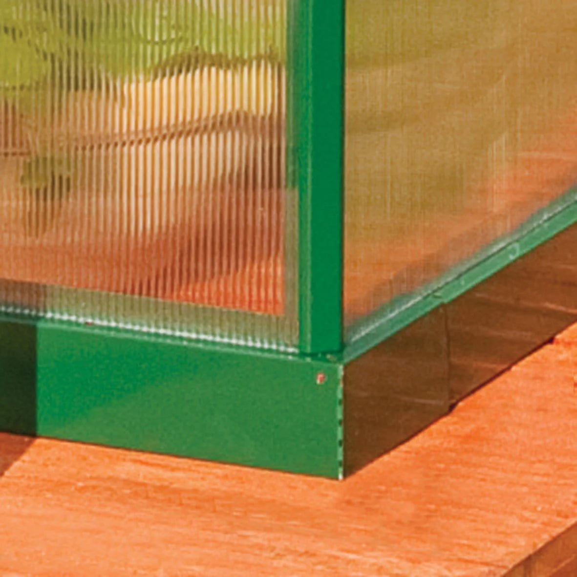 Palram - Canopia | Mythos Greenhouse Kit - 6 ft Wide - Green With 4mm Twin-wall Polycarbonate Glazing - Image 7