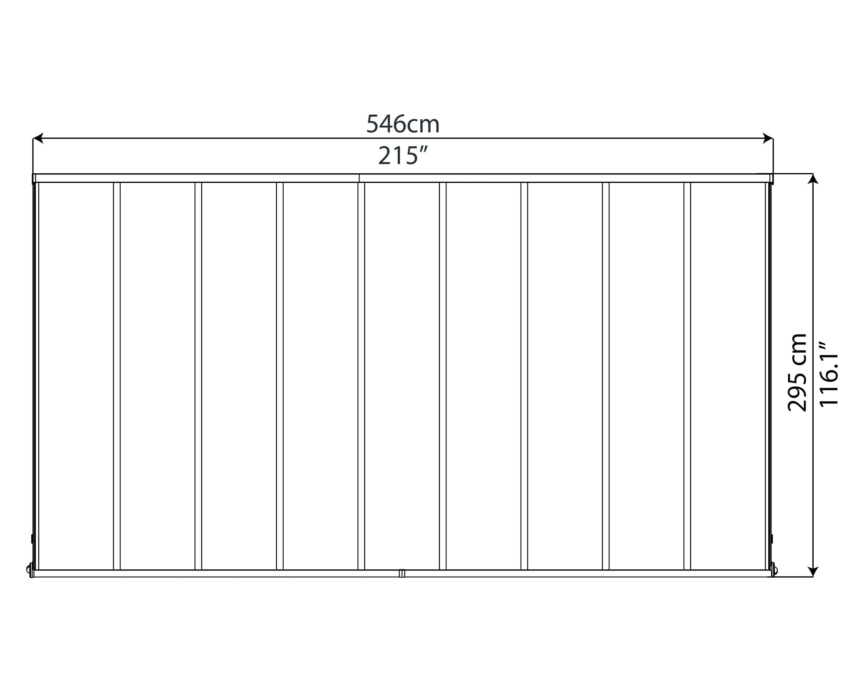 Palram - Canopia | Olympia Patio Cover - Gray - Image 12