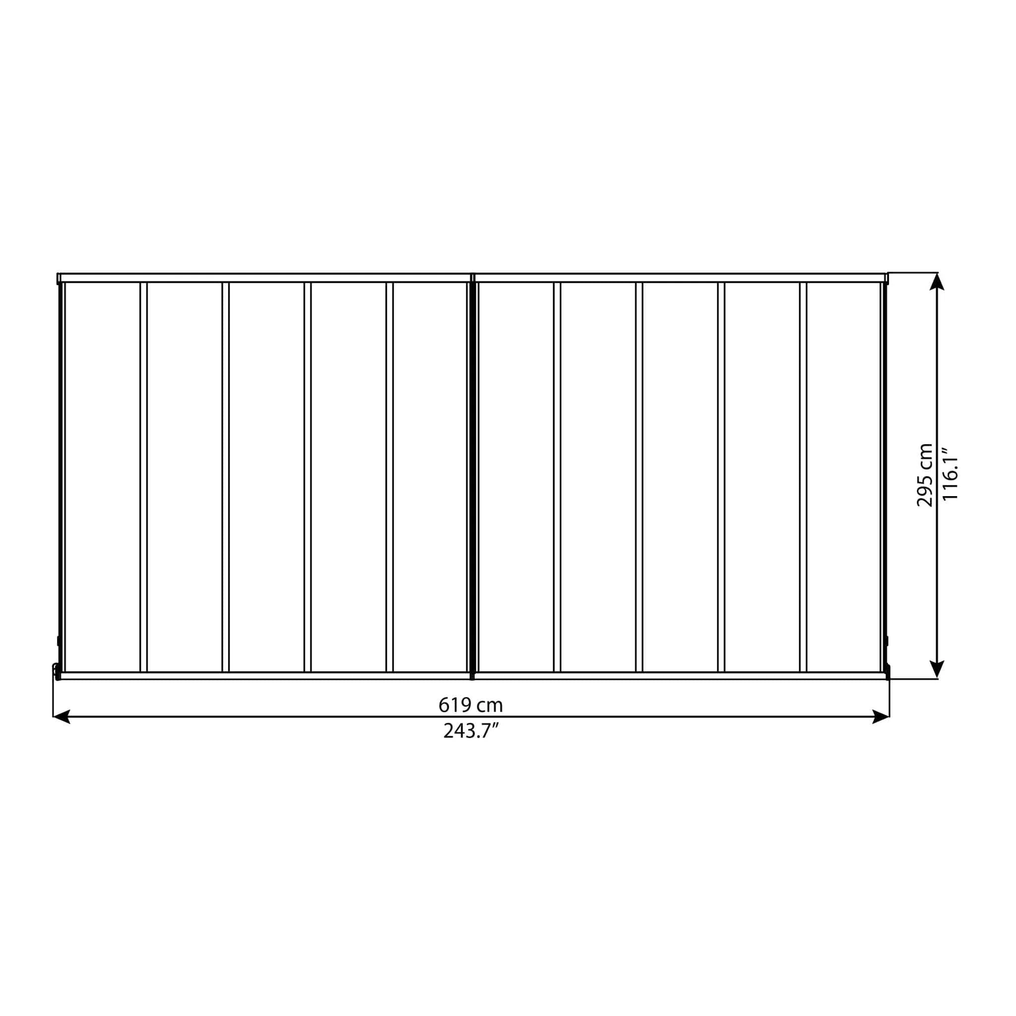 Palram - Canopia | Olympia Patio Cover - Gray - Image 16