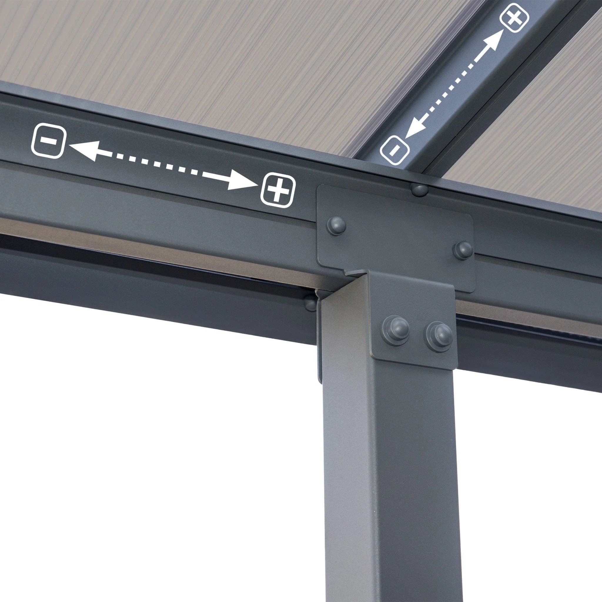 Palram - Canopia | Olympia Patio Cover - Gray - Image 28