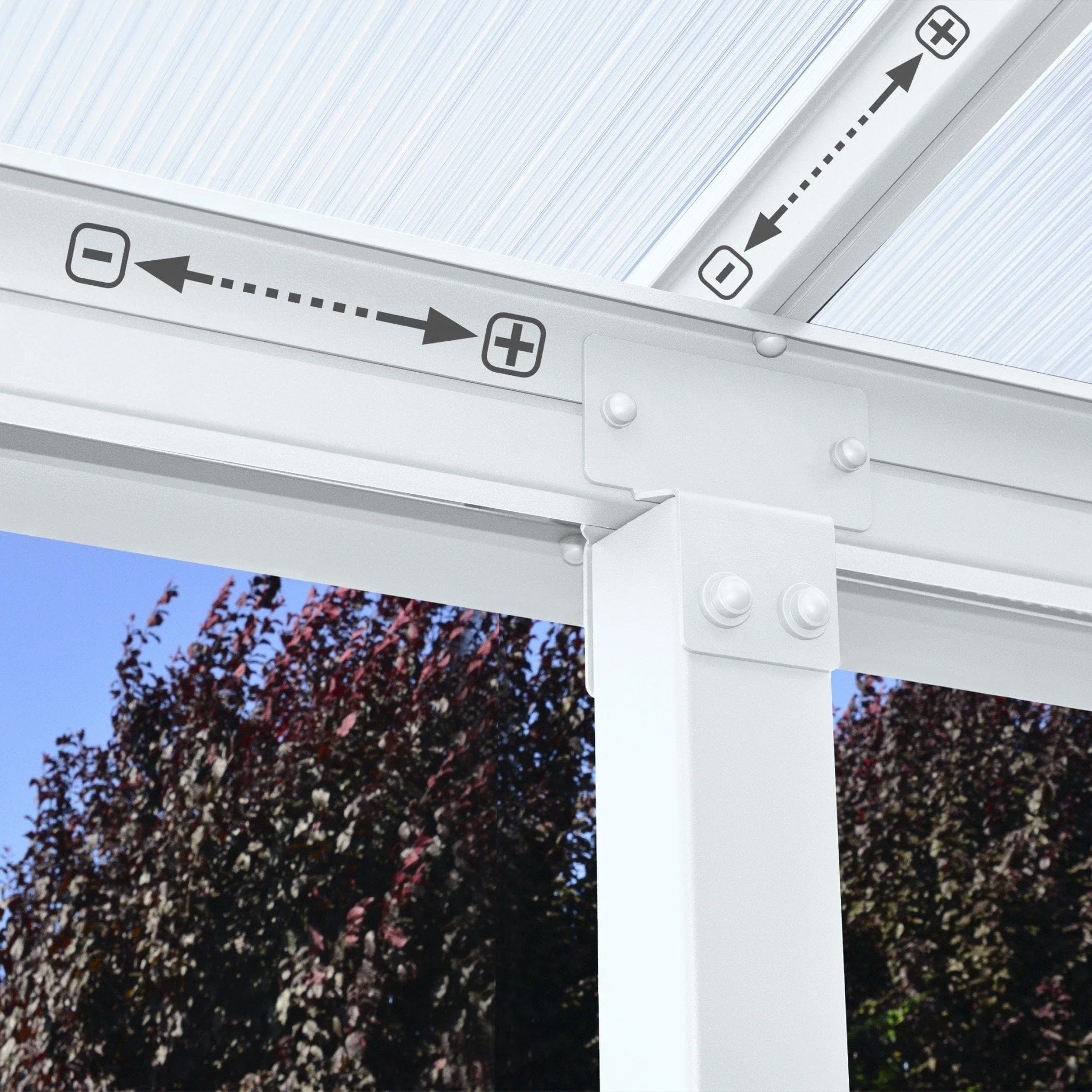 Palram - Canopia | Olympia Patio Cover - White - Image 12