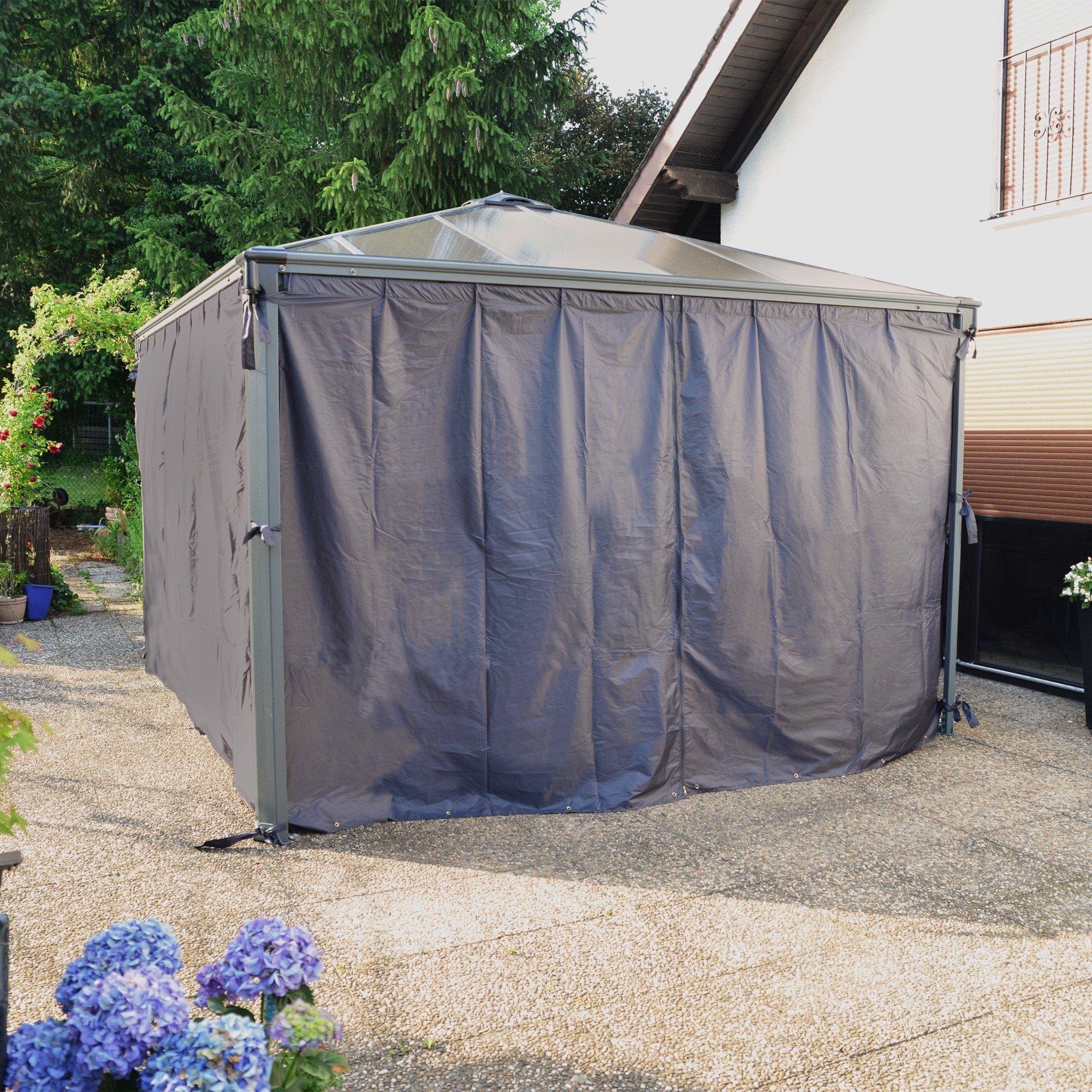 Palram - Canopia | Palermo 4300 Gazebo Curtain set - 4 piece - Image 3