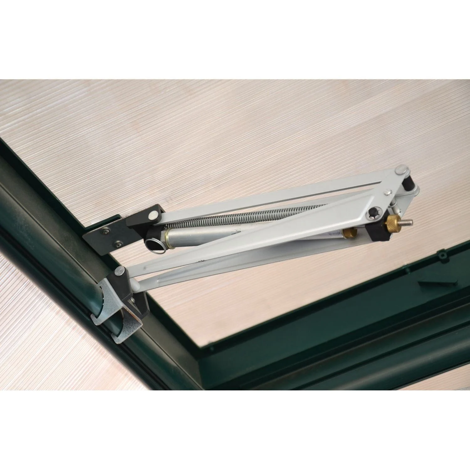 Palram - Canopia | 8x8 ft Prestige Diffused Greenhouse Kit Package - Green With 6mm Twin-wall Polycarbonate Glazing - Image 5