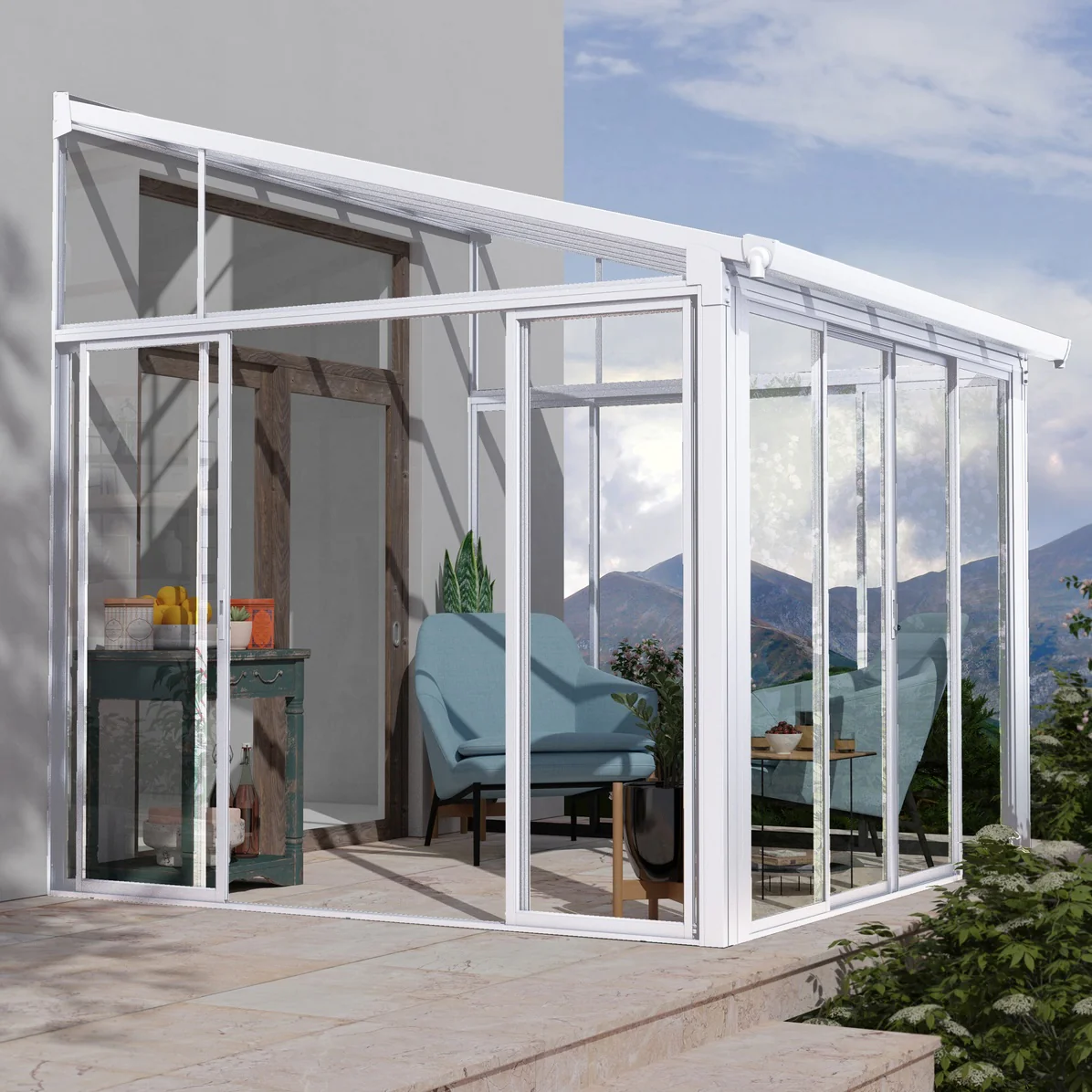 Palram - Canopia | SanRemo Patio Enclosure / Sunroom - Image 10