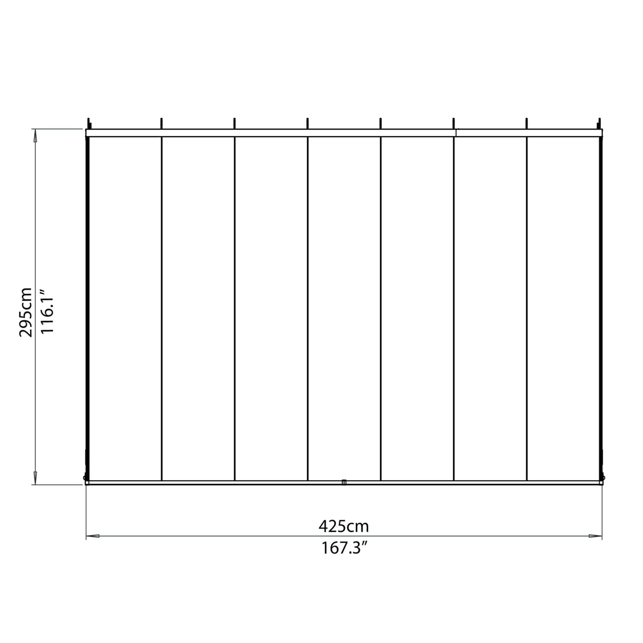 Palram - Canopia | SanRemo Patio Enclosure / Sunroom - Image 15