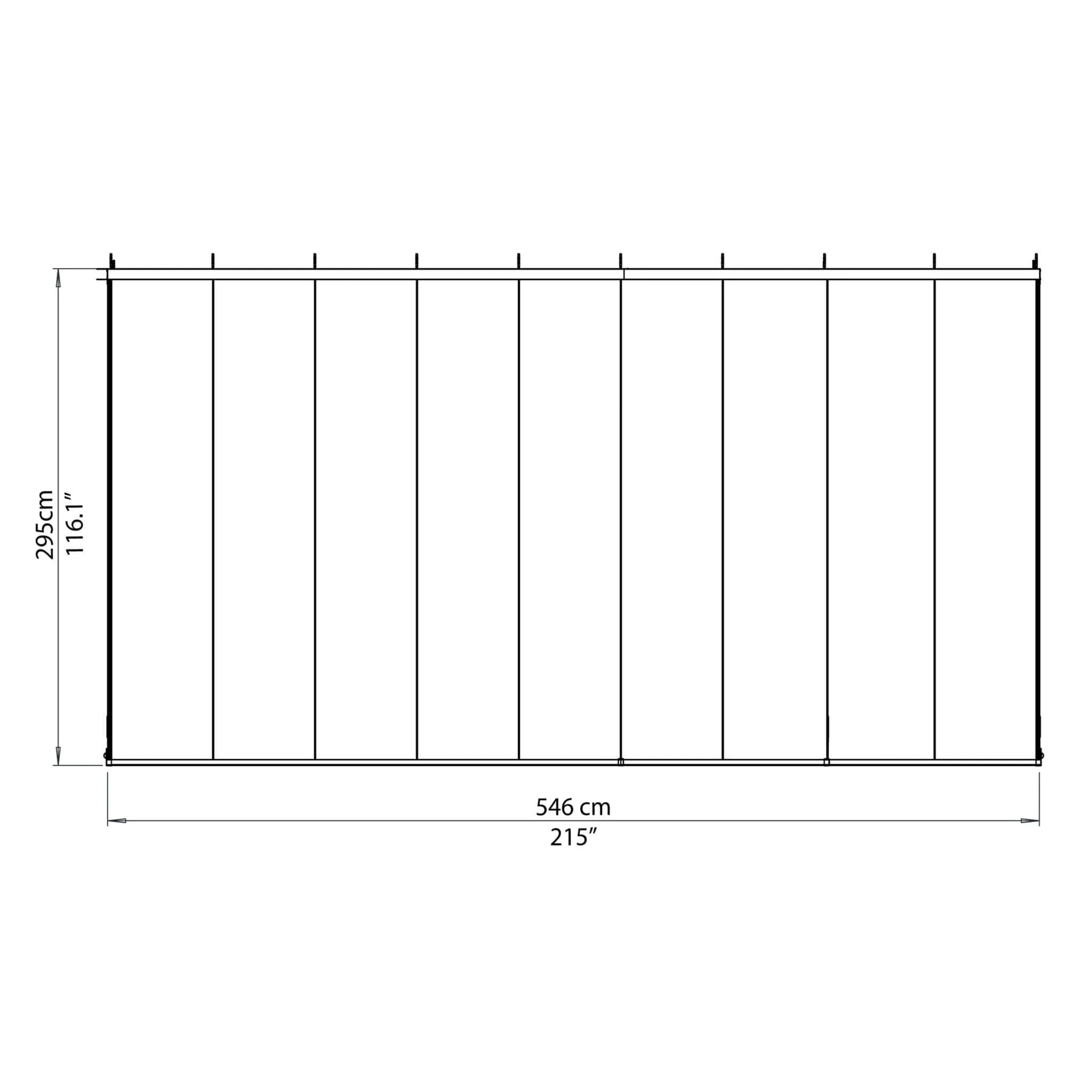 Palram - Canopia | SanRemo Patio Enclosure / Sunroom - Image 18
