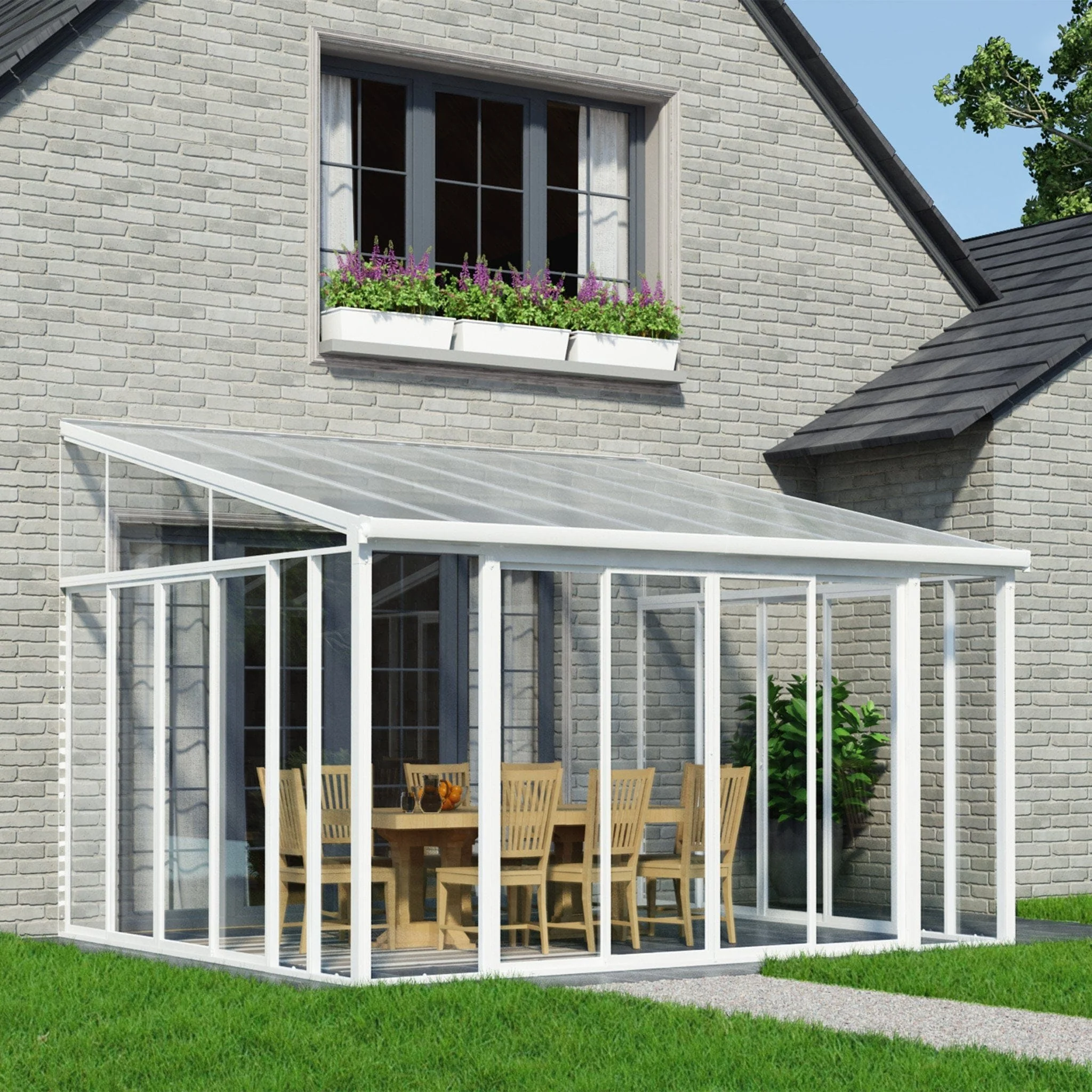 Palram - Canopia | SanRemo Patio Enclosure / Sunroom - Image 19