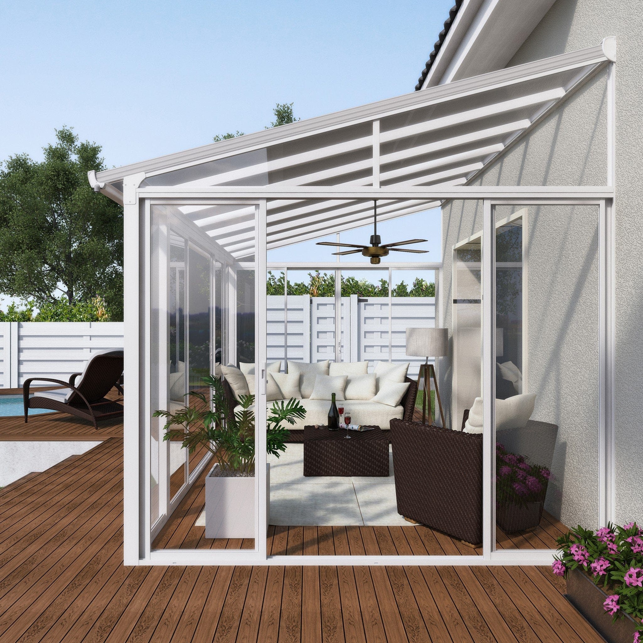 Palram - Canopia | SanRemo Patio Enclosure / Sunroom - Image 3