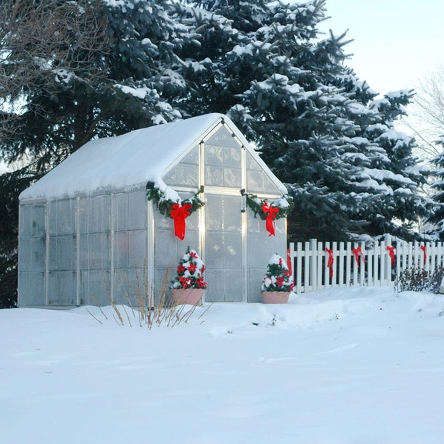 Palram - Canopia | Snap & Grow Greenhouse Kit - 6ft Wide - Silver With 0.8mm Polycarbonate Glazing - Image 6
