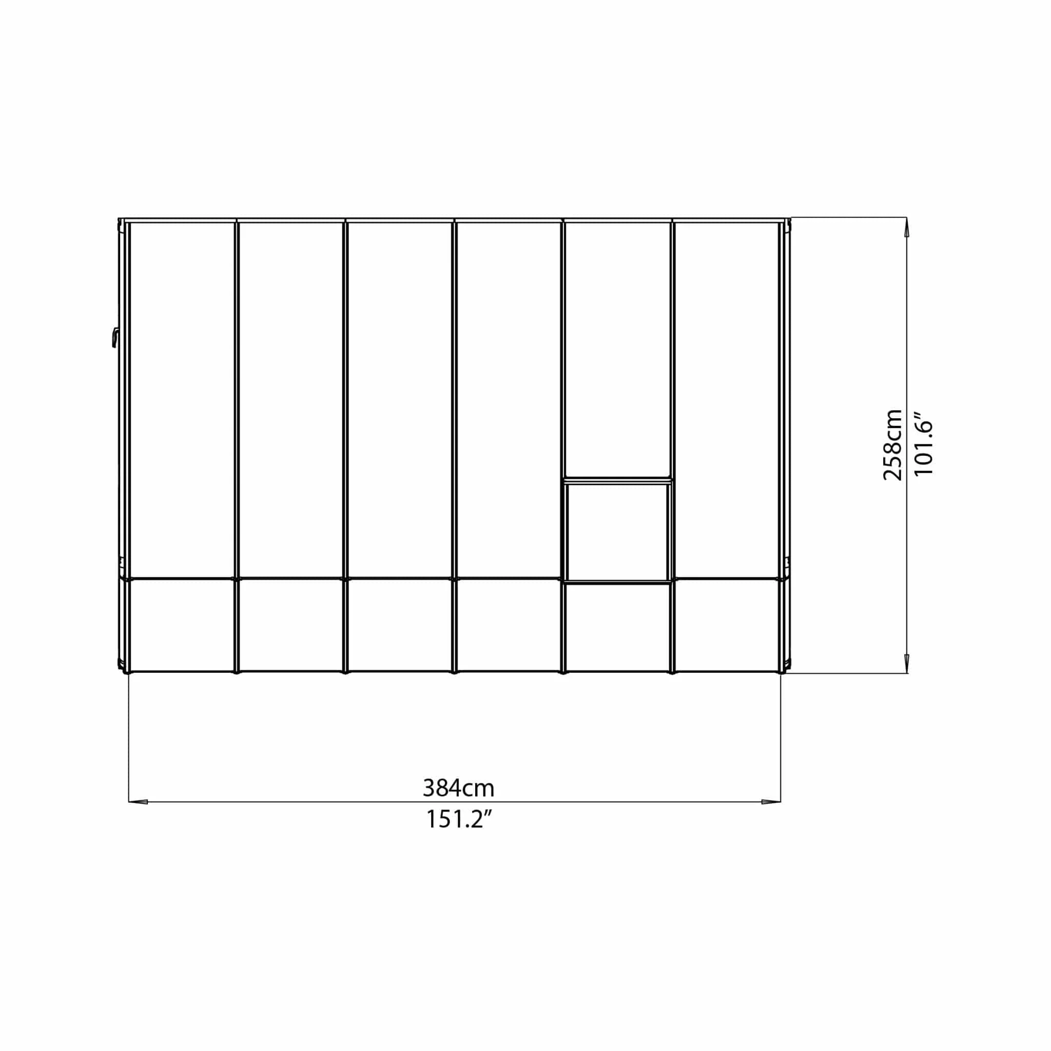 Palram - Canopia | Sun Room Eight Sunroom Enclosure, Lean To Greenhouse Kit - Image 14
