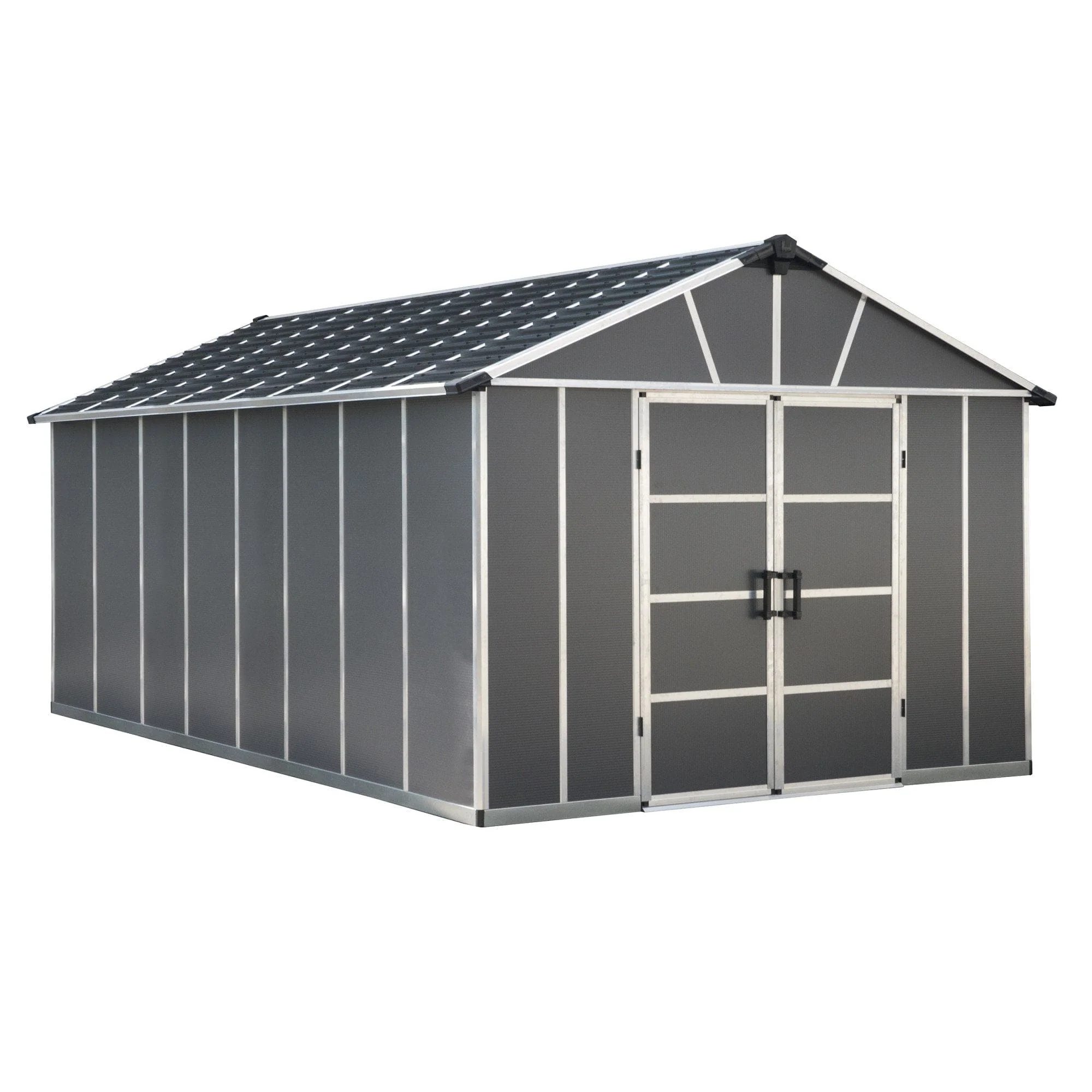 Palram - Canopia | Yukon Polycarbonate Storage Shed - Image 12