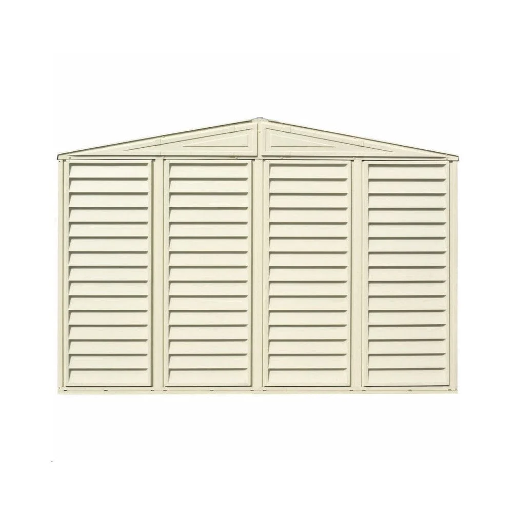 DuraMax | 10.5x3x6 Ft SidePro Vinyl Plastic Storage Shed with Foundation - Image 3