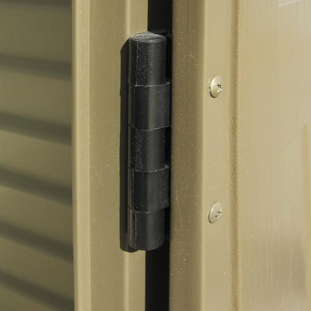 DuraMax | 10.5x8x6 ft Woodbridge Plus Vinyl Plastic Storage Shed with Foundation - Image 11