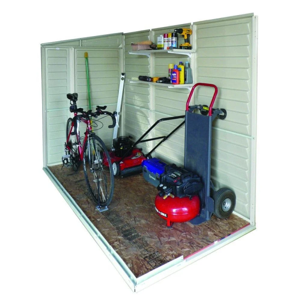 DuraMax | 4 ft Wide SideMate Vinyl Plastic Storage Shed with Foundation - Image 19