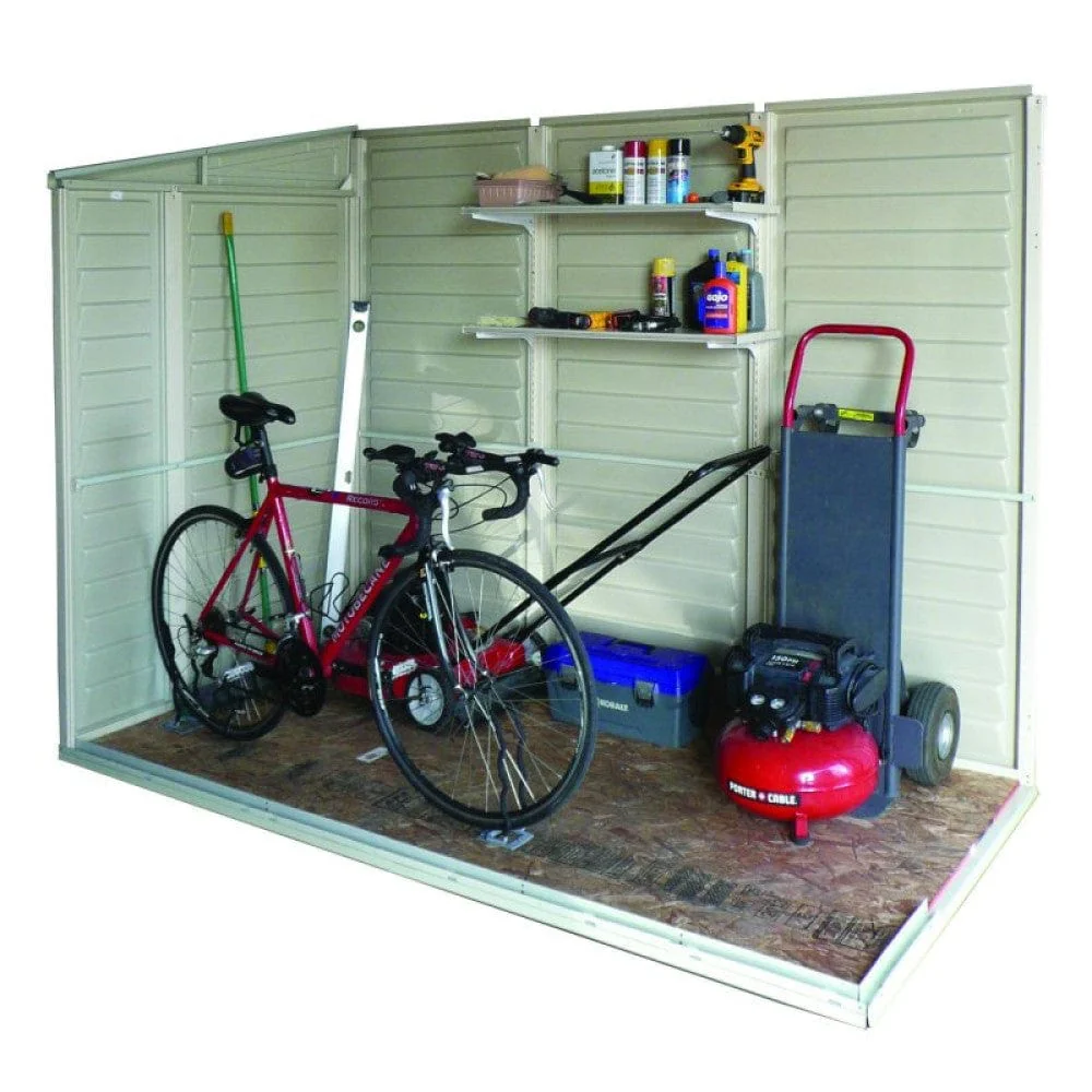 DuraMax | 4 ft Wide SideMate Vinyl Plastic Storage Shed with Foundation - Image 20
