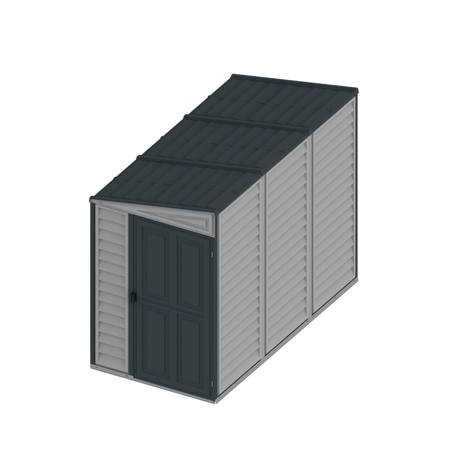 DuraMax | 4 ft Wide SideMate Vinyl Plastic Storage Shed with Foundation - Image 29