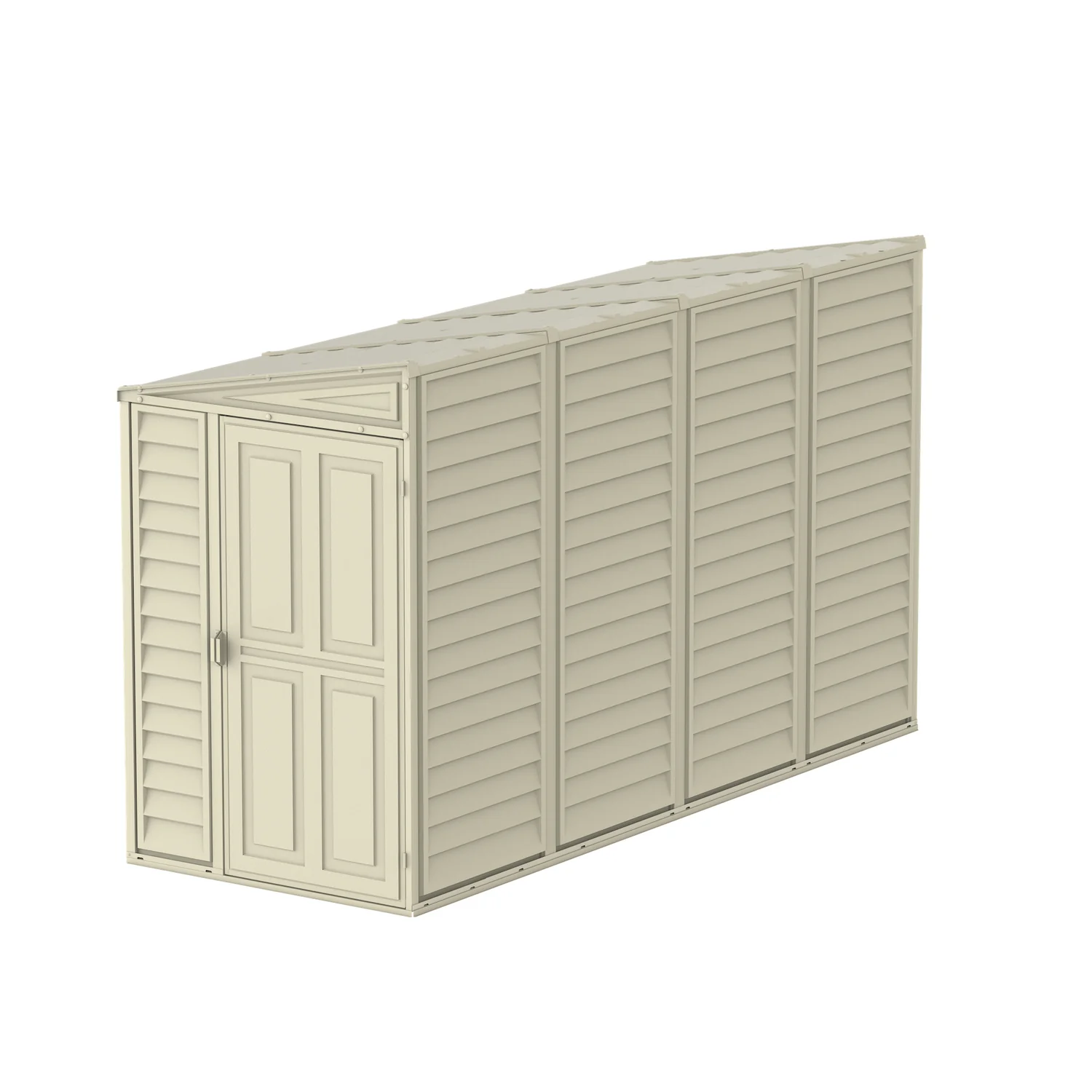 DuraMax | 4 ft Wide SideMate Vinyl Plastic Storage Shed with Foundation - Image 30